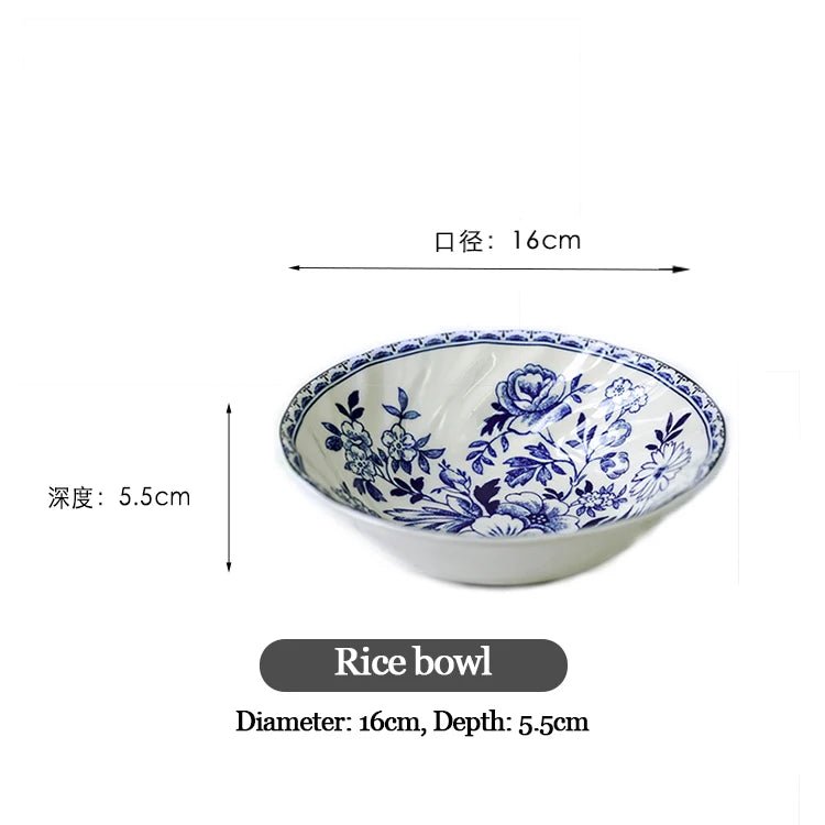 English Cutlery Set Plate Sets Earthware and Dishes Set Vintage Tableware Dining Tables Full Tableware of Plates Dish Dinner Bar - BELMA