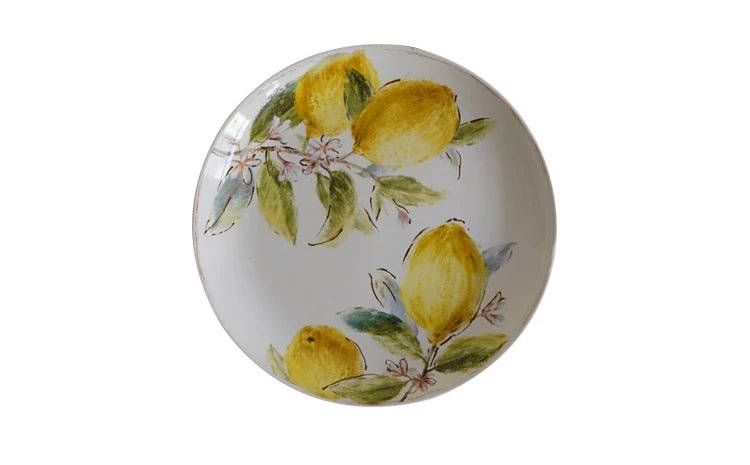 Ceramic Plate European Style Household Porcelain Dinnerware Steak Pasta Vegetale Fruit Salad Plates Kitchen Supplies - BELMA