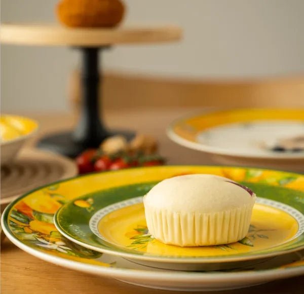 Light luxury household retro European style tableware, ceramic rice bowls, steak plates, soup plates - BELMA