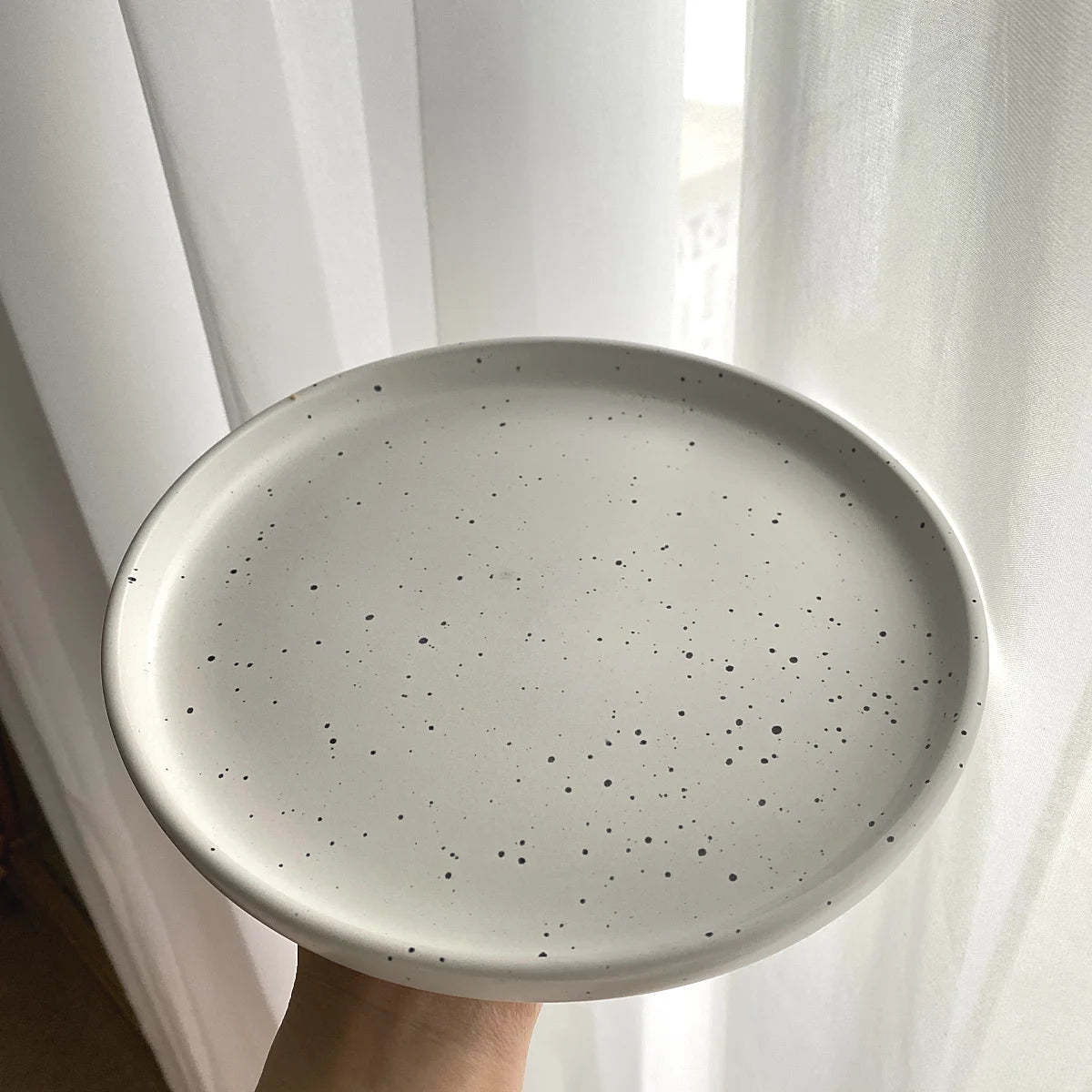 Nordic Jewelry Plate, Breakfast Dessert Plate, Home Minimalist Ink Splash Plate, Storage Decoration - BELMA