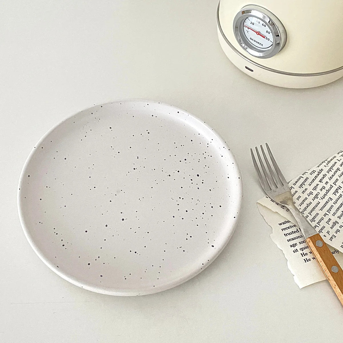 Nordic Jewelry Plate, Breakfast Dessert Plate, Home Minimalist Ink Splash Plate, Storage Decoration - BELMA