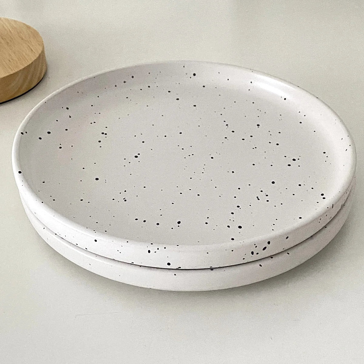 Nordic Jewelry Plate, Breakfast Dessert Plate, Home Minimalist Ink Splash Plate, Storage Decoration - BELMA