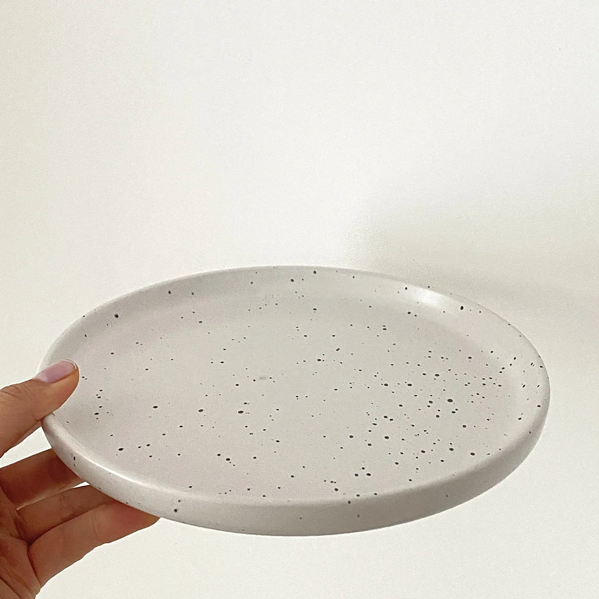 Nordic Jewelry Plate, Breakfast Dessert Plate, Home Minimalist Ink Splash Plate, Storage Decoration - BELMA