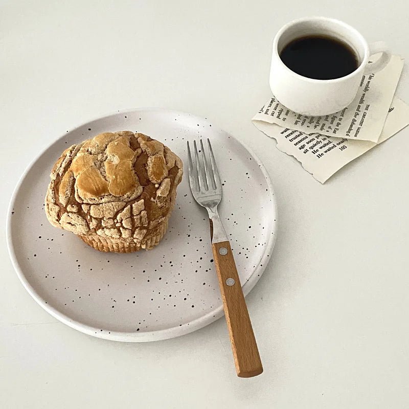 Nordic Jewelry Plate, Breakfast Dessert Plate, Home Minimalist Ink Splash Plate, Storage Decoration - BELMA