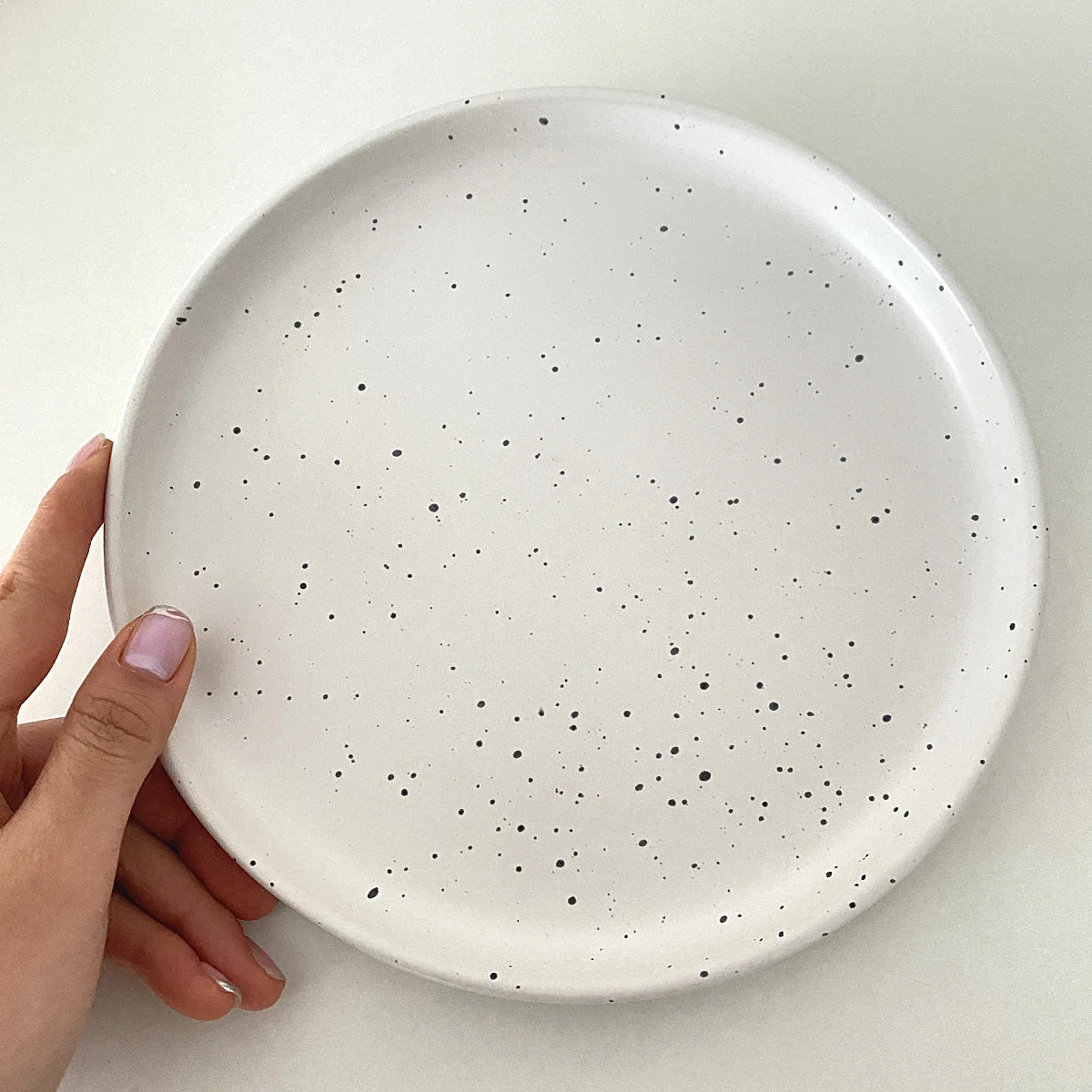 Nordic Jewelry Plate, Breakfast Dessert Plate, Home Minimalist Ink Splash Plate, Storage Decoration - BELMA