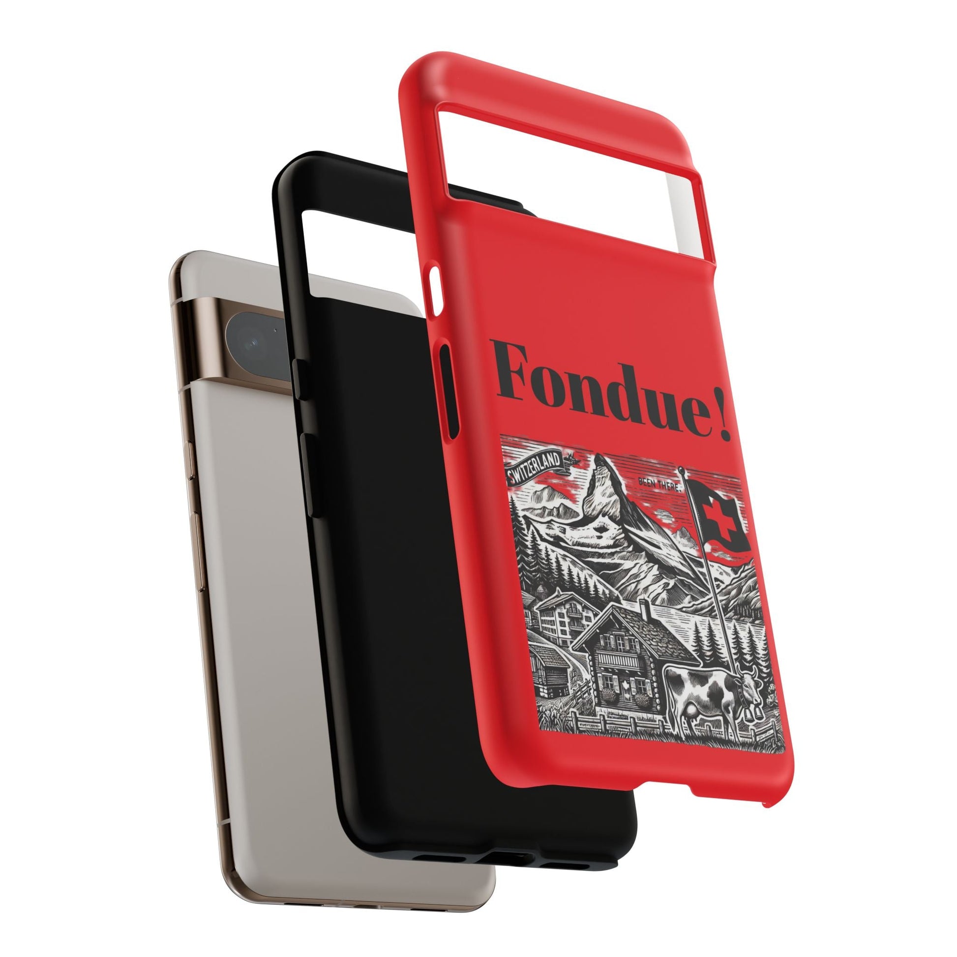 Switzerland - Fondue Phone Case - Tough & Stylish Protective Cover - BELMA