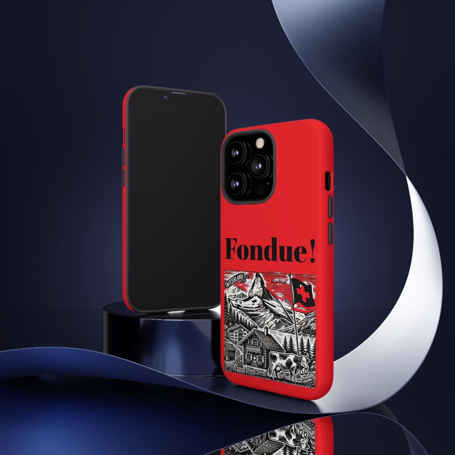 Switzerland - Fondue Phone Case - Tough & Stylish Protective Cover - BELMA