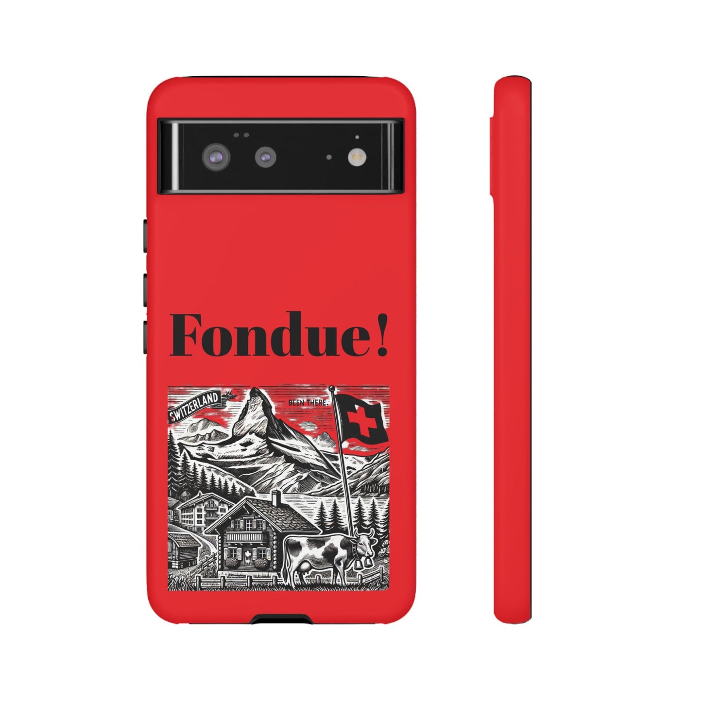 Switzerland - Fondue Phone Case - Tough & Stylish Protective Cover - BELMA