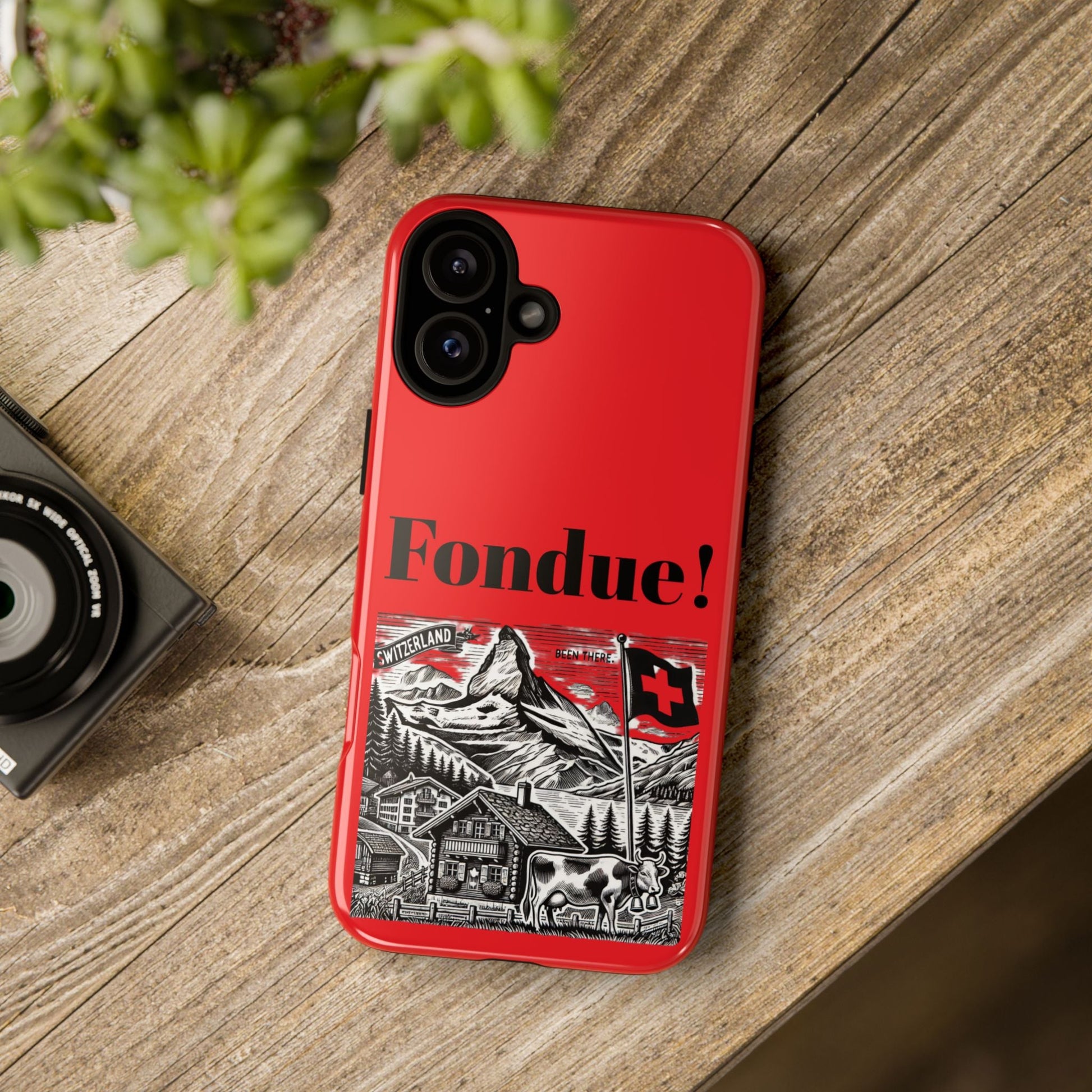 Switzerland - Fondue Phone Case - Tough & Stylish Protective Cover - BELMA