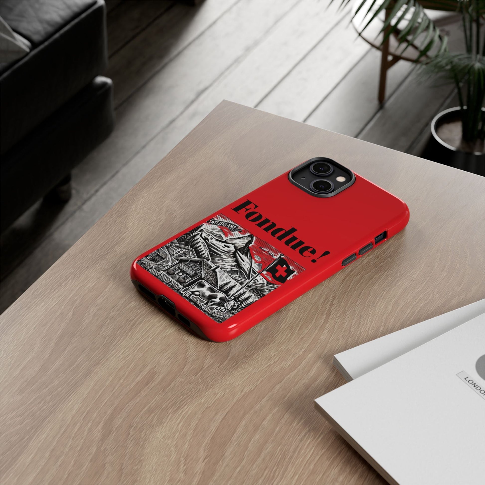 Switzerland - Fondue Phone Case - Tough & Stylish Protective Cover - BELMA