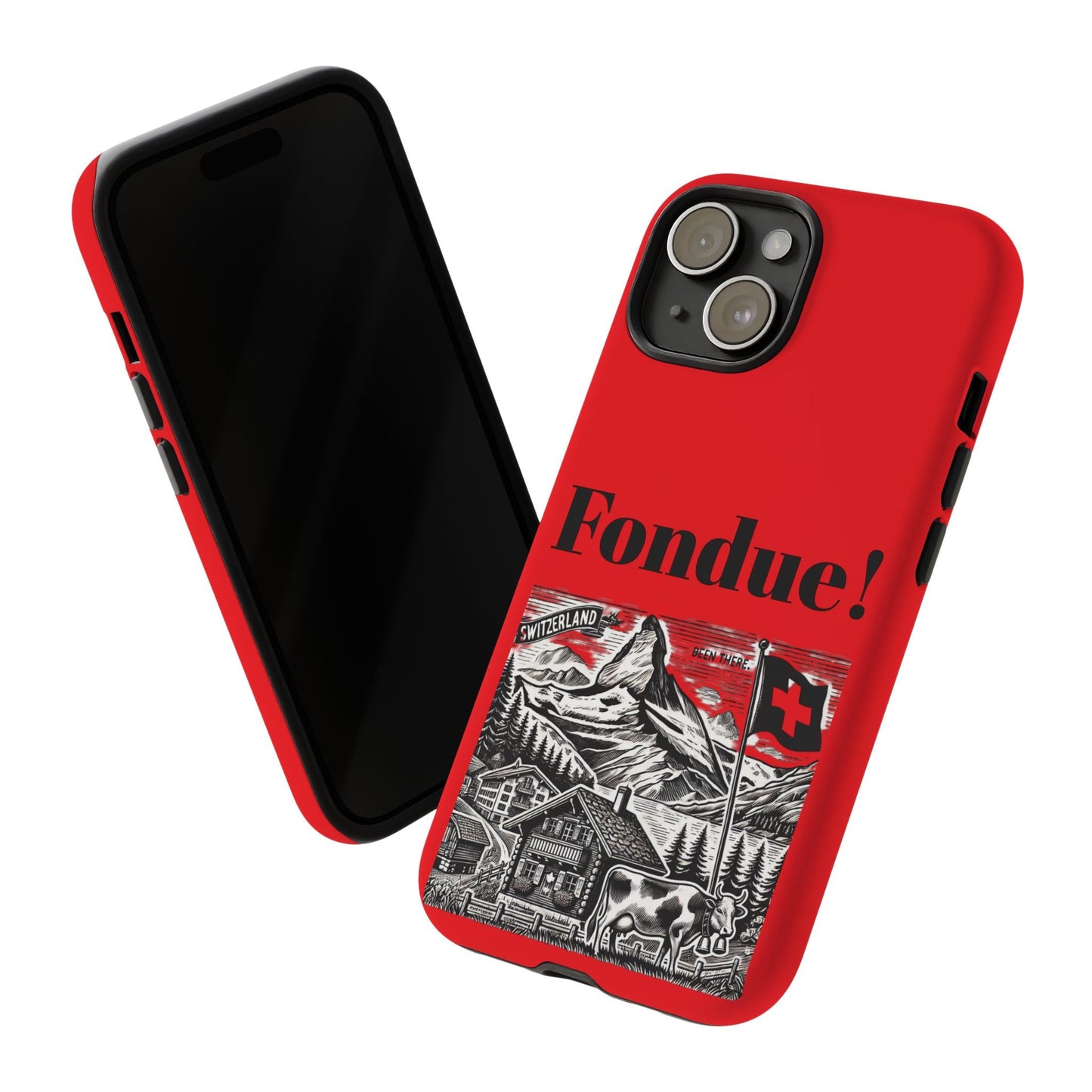 Switzerland - Fondue Phone Case - Tough & Stylish Protective Cover - BELMA