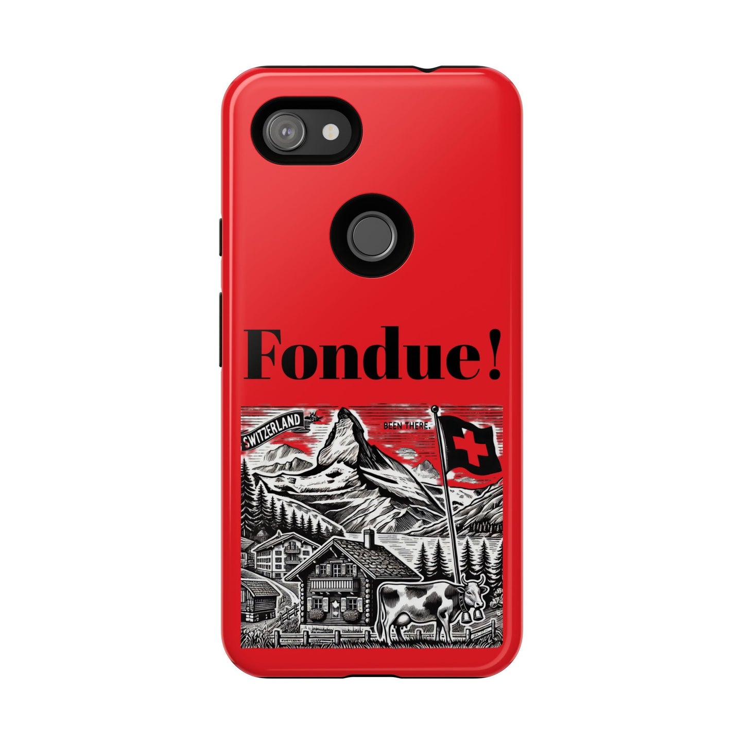 Switzerland - Fondue Phone Case - Tough & Stylish Protective Cover - BELMA