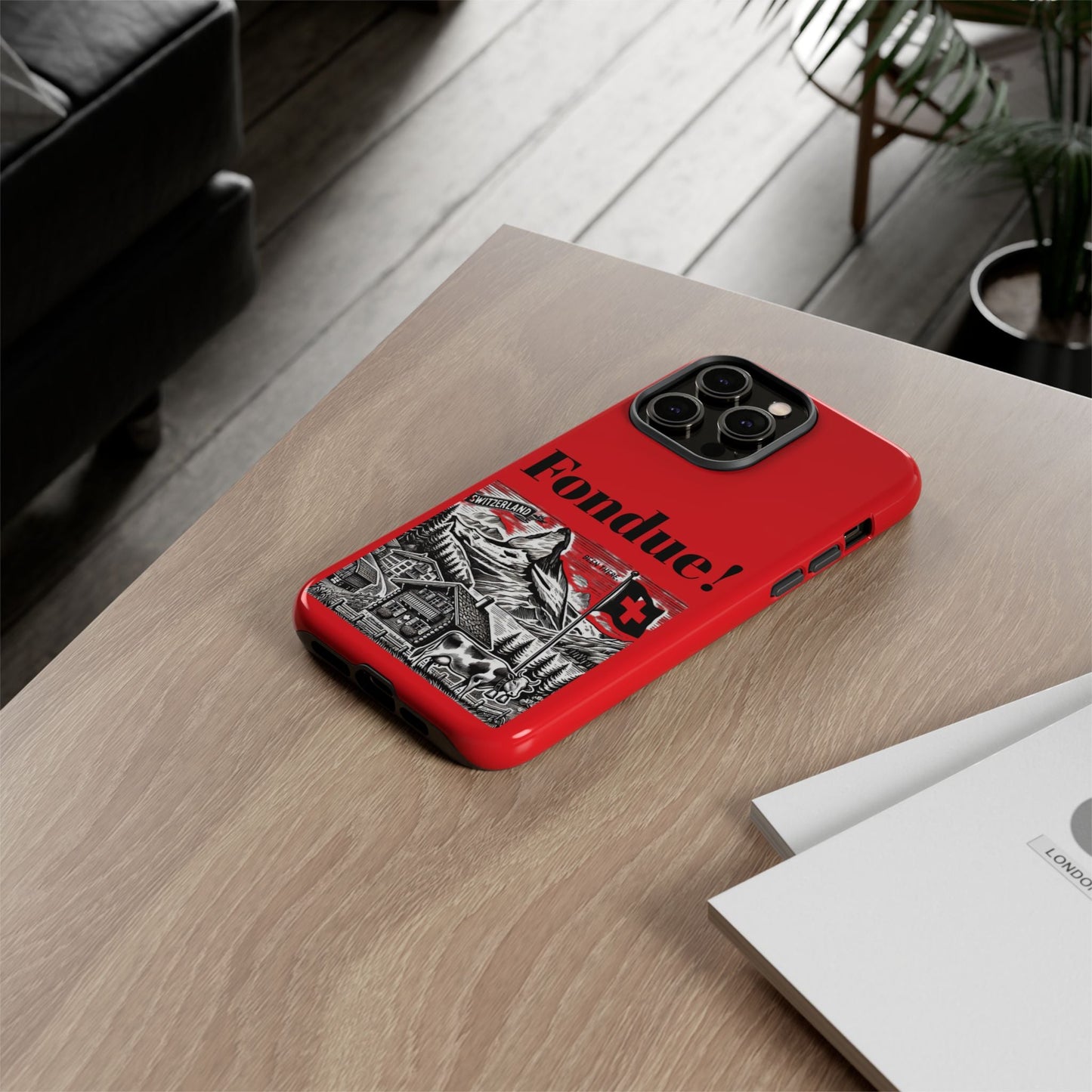 Switzerland - Fondue Phone Case - Tough & Stylish Protective Cover - BELMA