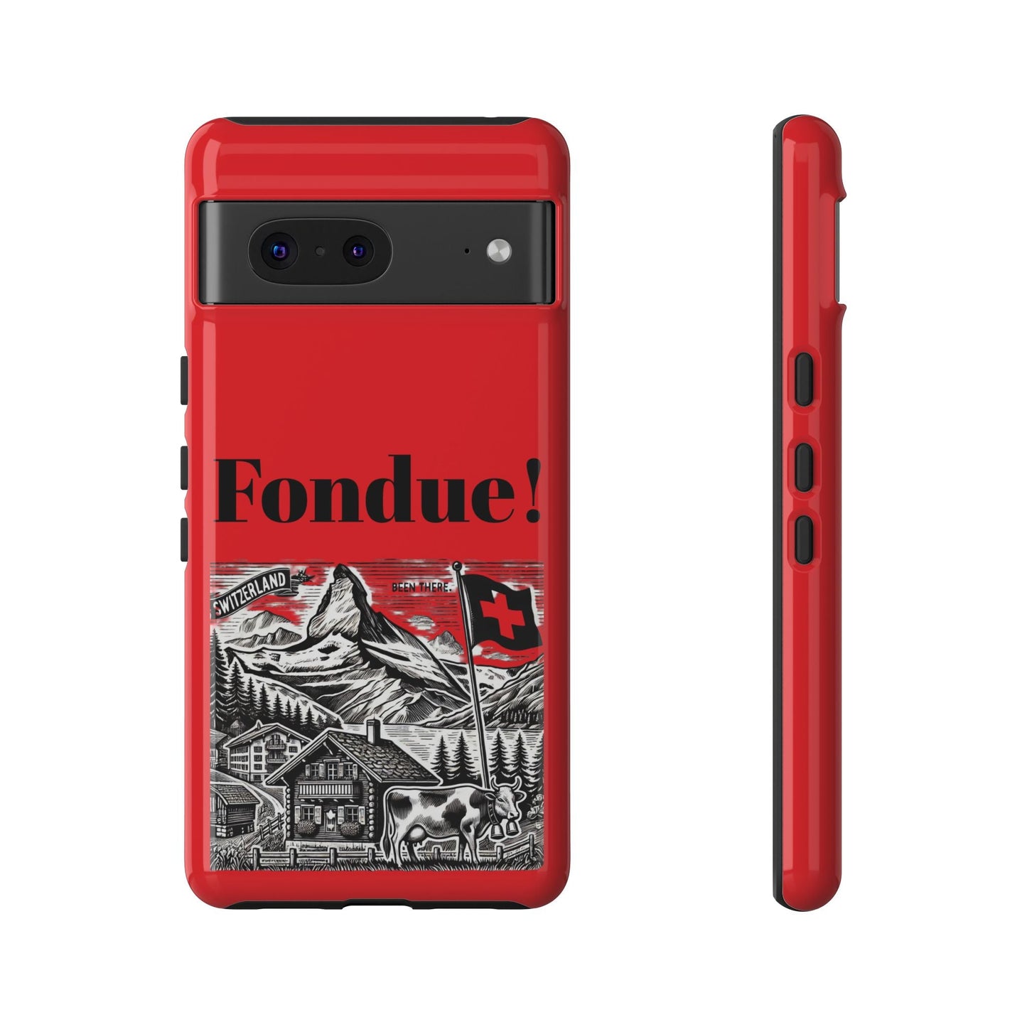 Switzerland - Fondue Phone Case - Tough & Stylish Protective Cover - BELMA