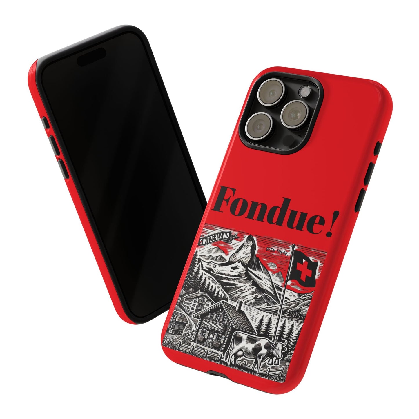 Switzerland - Fondue Phone Case - Tough & Stylish Protective Cover - BELMA