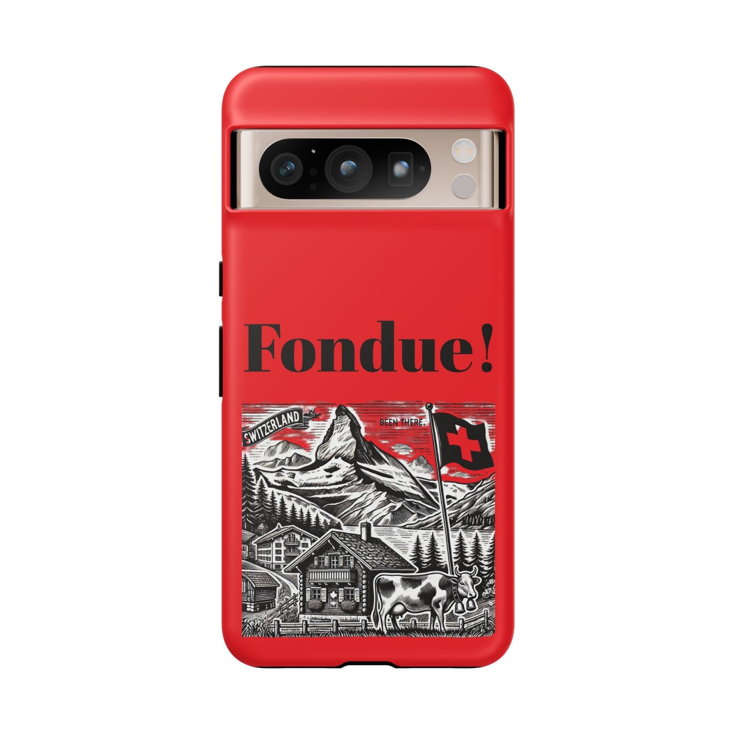 Switzerland - Fondue Phone Case - Tough & Stylish Protective Cover - BELMA