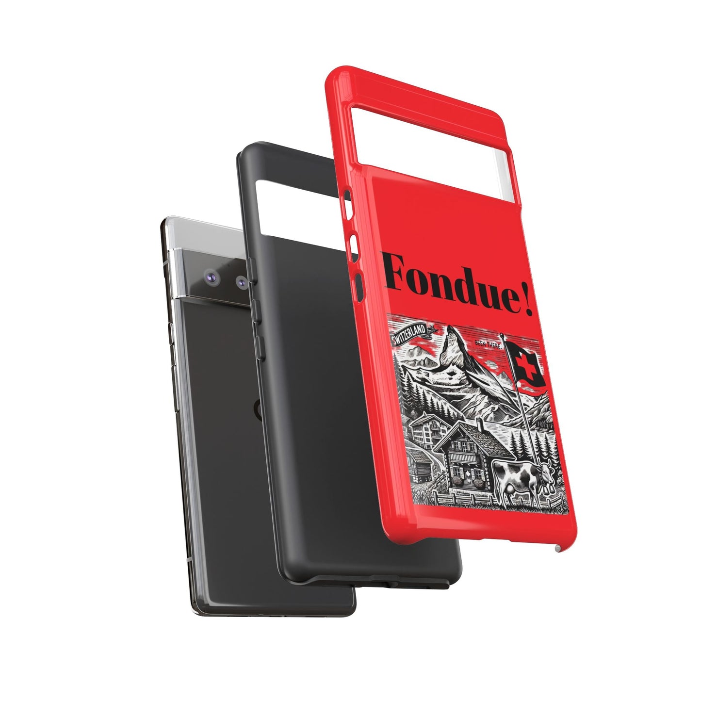 Switzerland - Fondue Phone Case - Tough & Stylish Protective Cover - BELMA