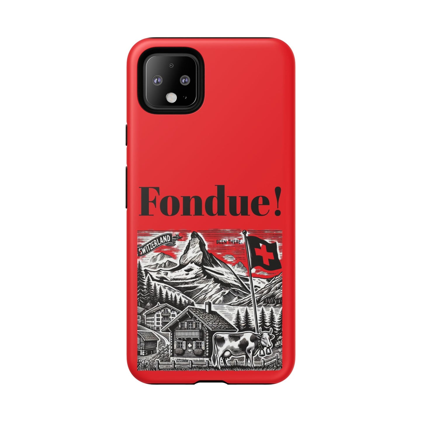 Switzerland - Fondue Phone Case - Tough & Stylish Protective Cover - BELMA