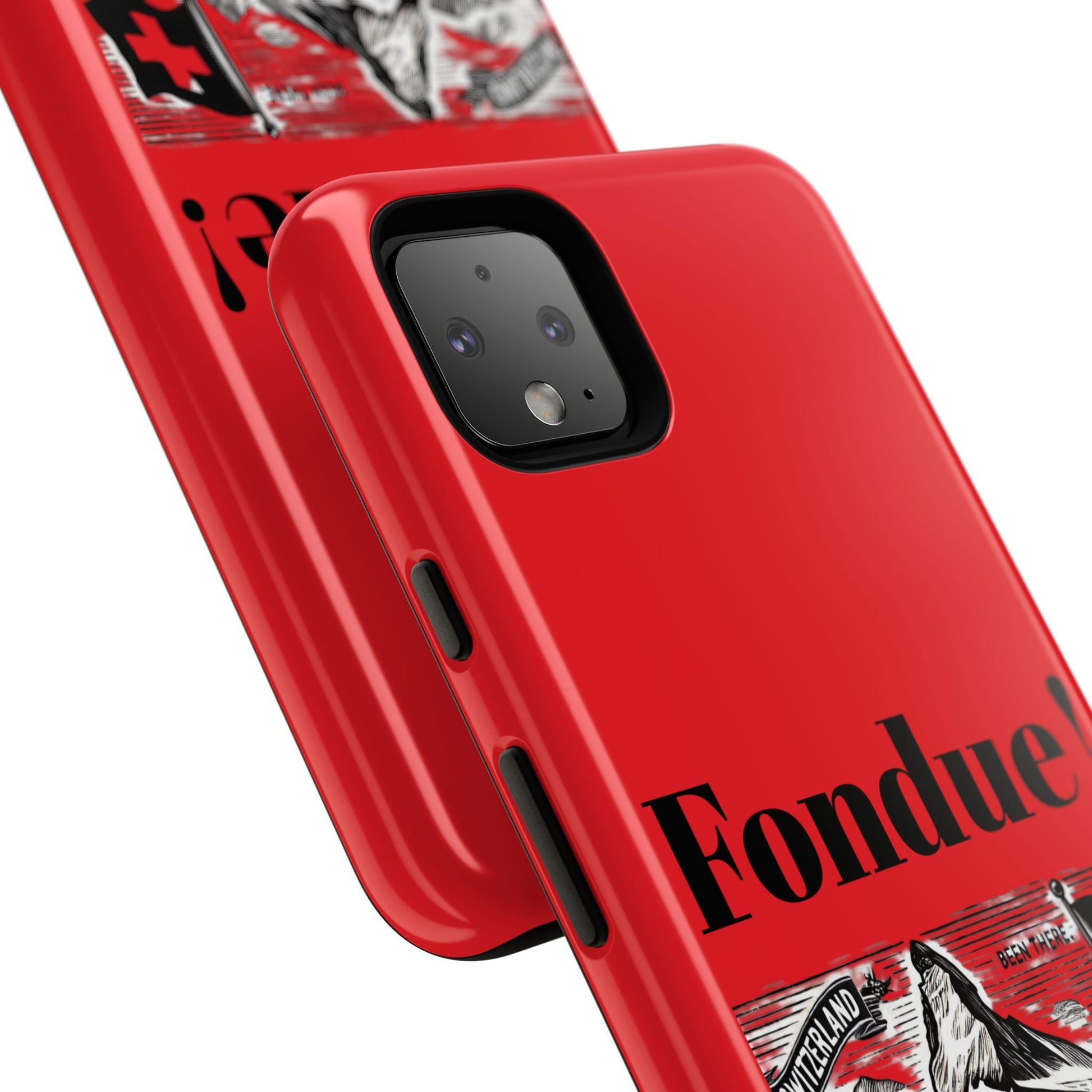 Switzerland - Fondue Phone Case - Tough & Stylish Protective Cover - BELMA