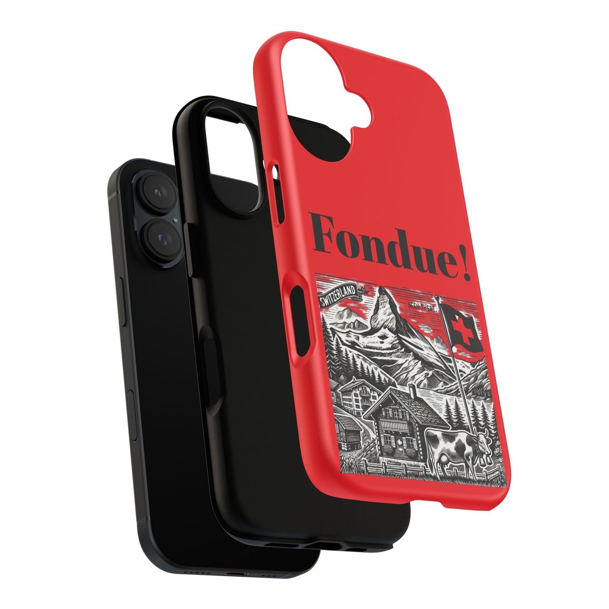 Switzerland - Fondue Phone Case - Tough & Stylish Protective Cover - BELMA