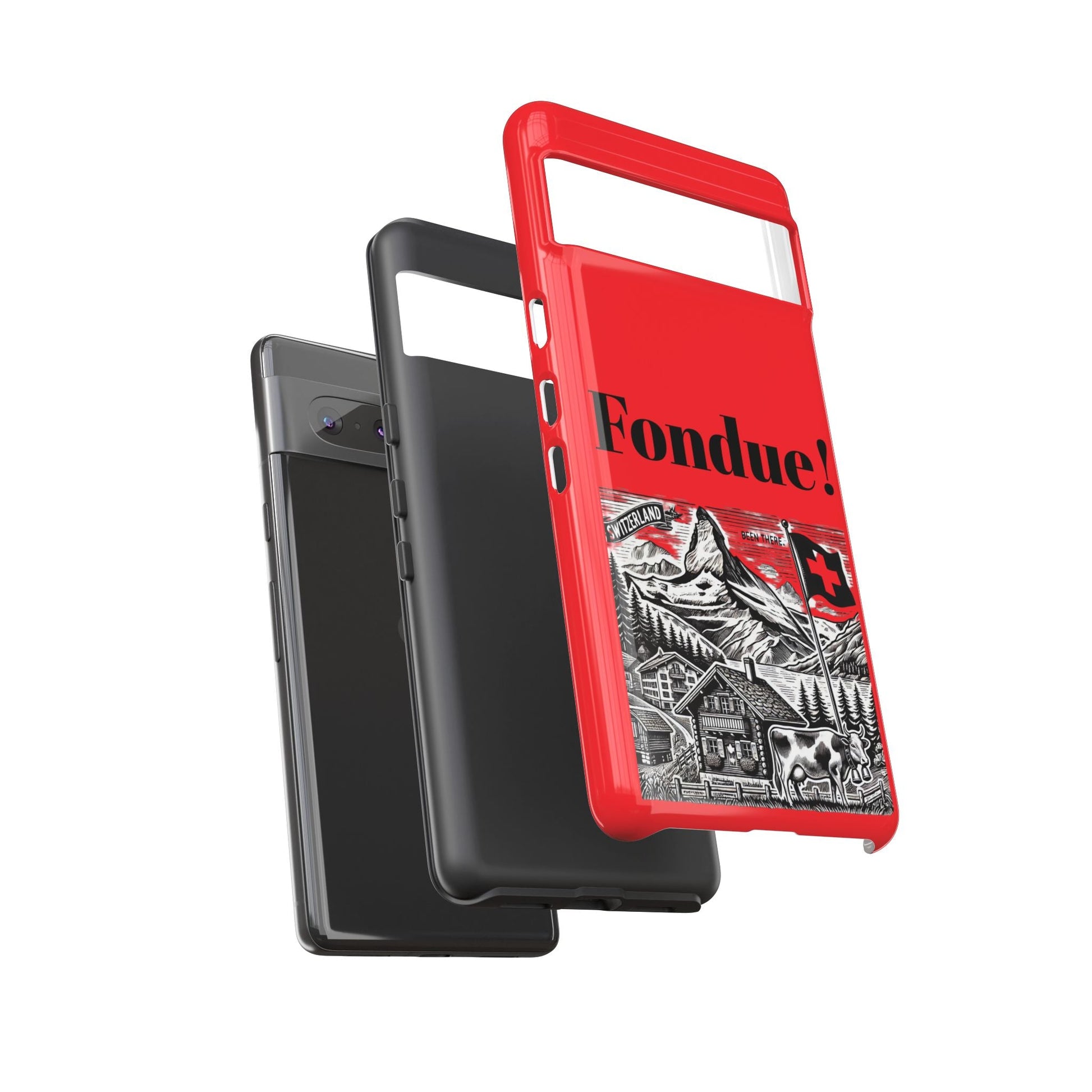 Switzerland - Fondue Phone Case - Tough & Stylish Protective Cover - BELMA