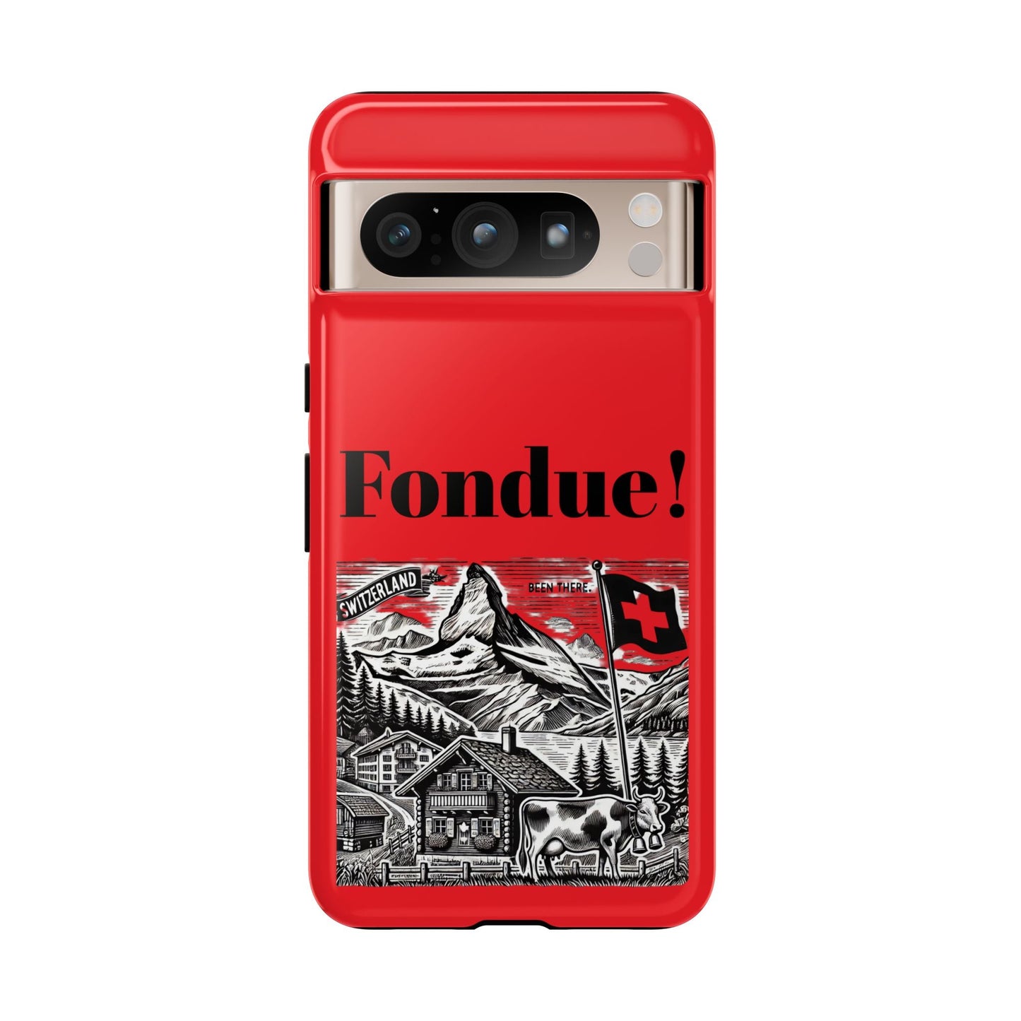 Switzerland - Fondue Phone Case - Tough & Stylish Protective Cover - BELMA