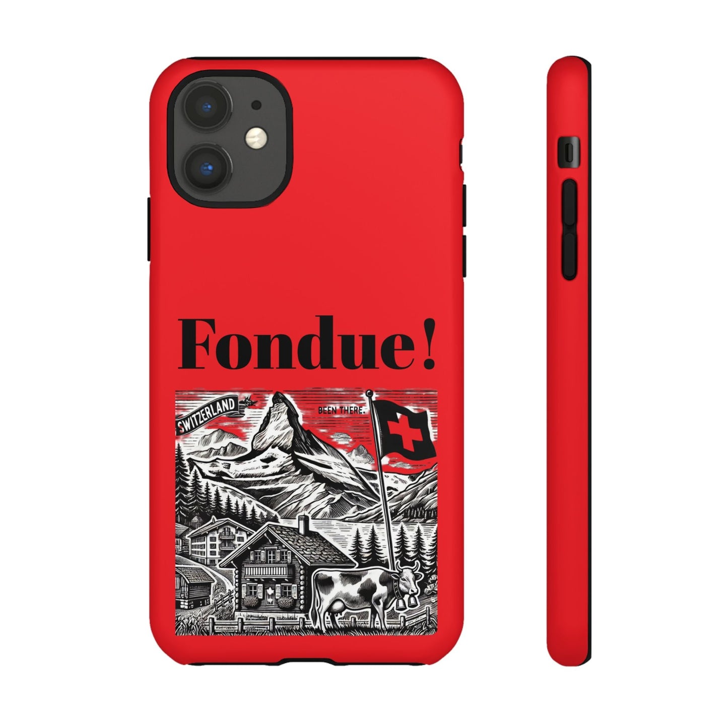 Switzerland - Fondue Phone Case - Tough & Stylish Protective Cover - BELMA