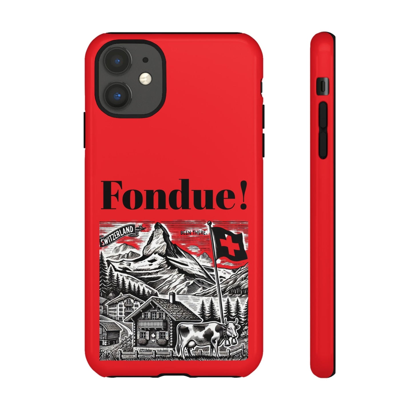 Switzerland - Fondue Phone Case - Tough & Stylish Protective Cover - BELMA