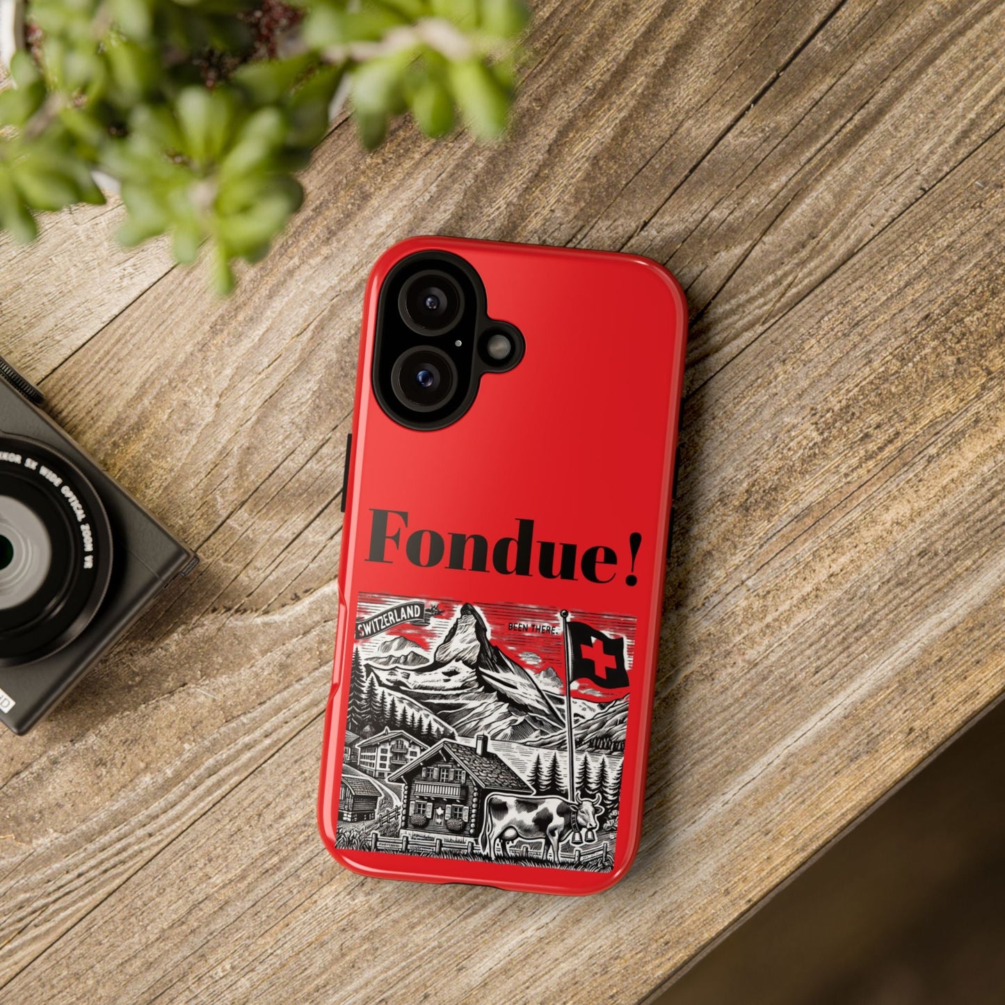 Switzerland - Fondue Phone Case - Tough & Stylish Protective Cover - BELMA
