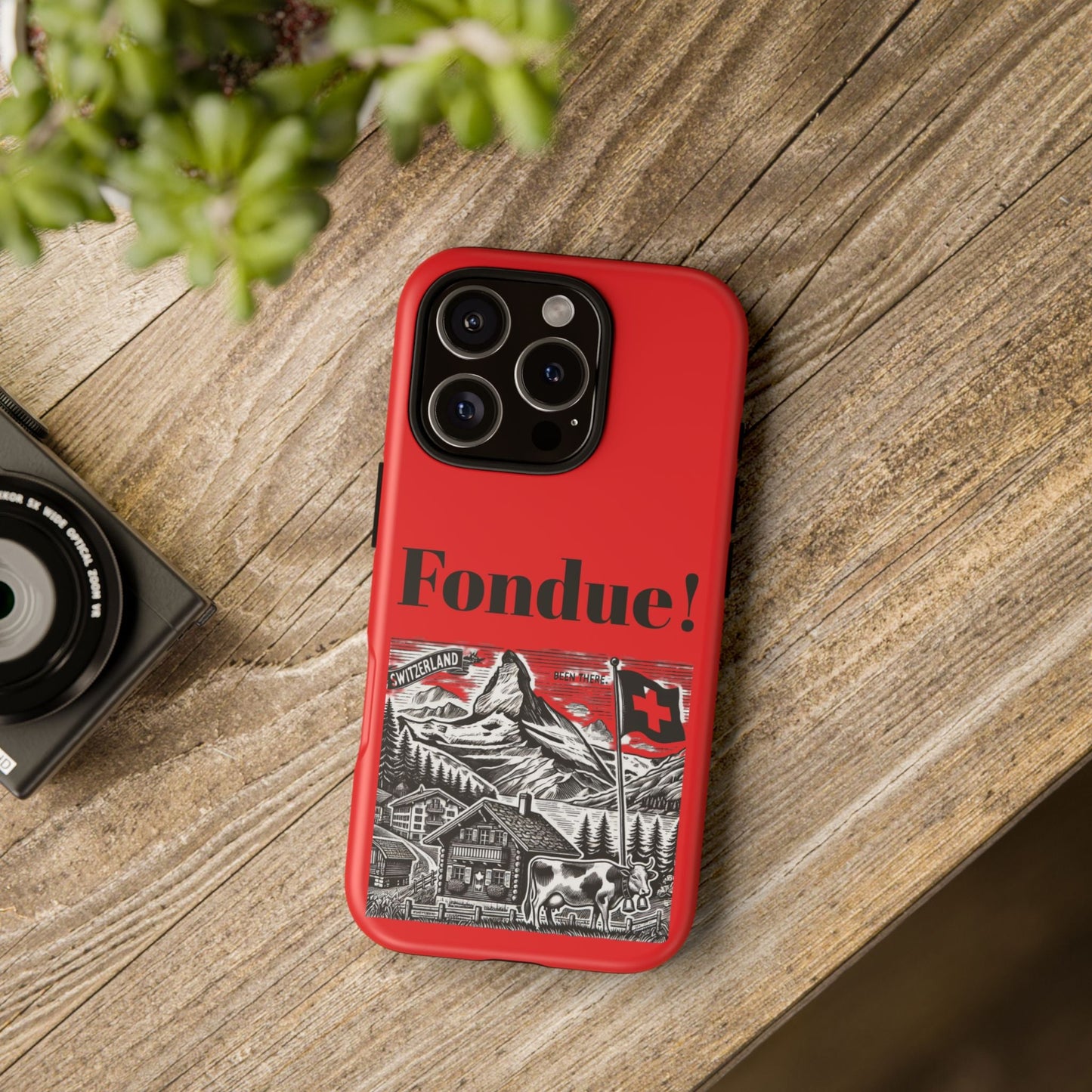 Switzerland - Fondue Phone Case - Tough & Stylish Protective Cover - BELMA