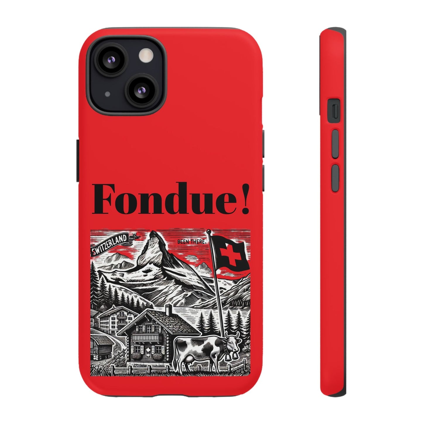 Switzerland - Fondue Phone Case - Tough & Stylish Protective Cover - BELMA