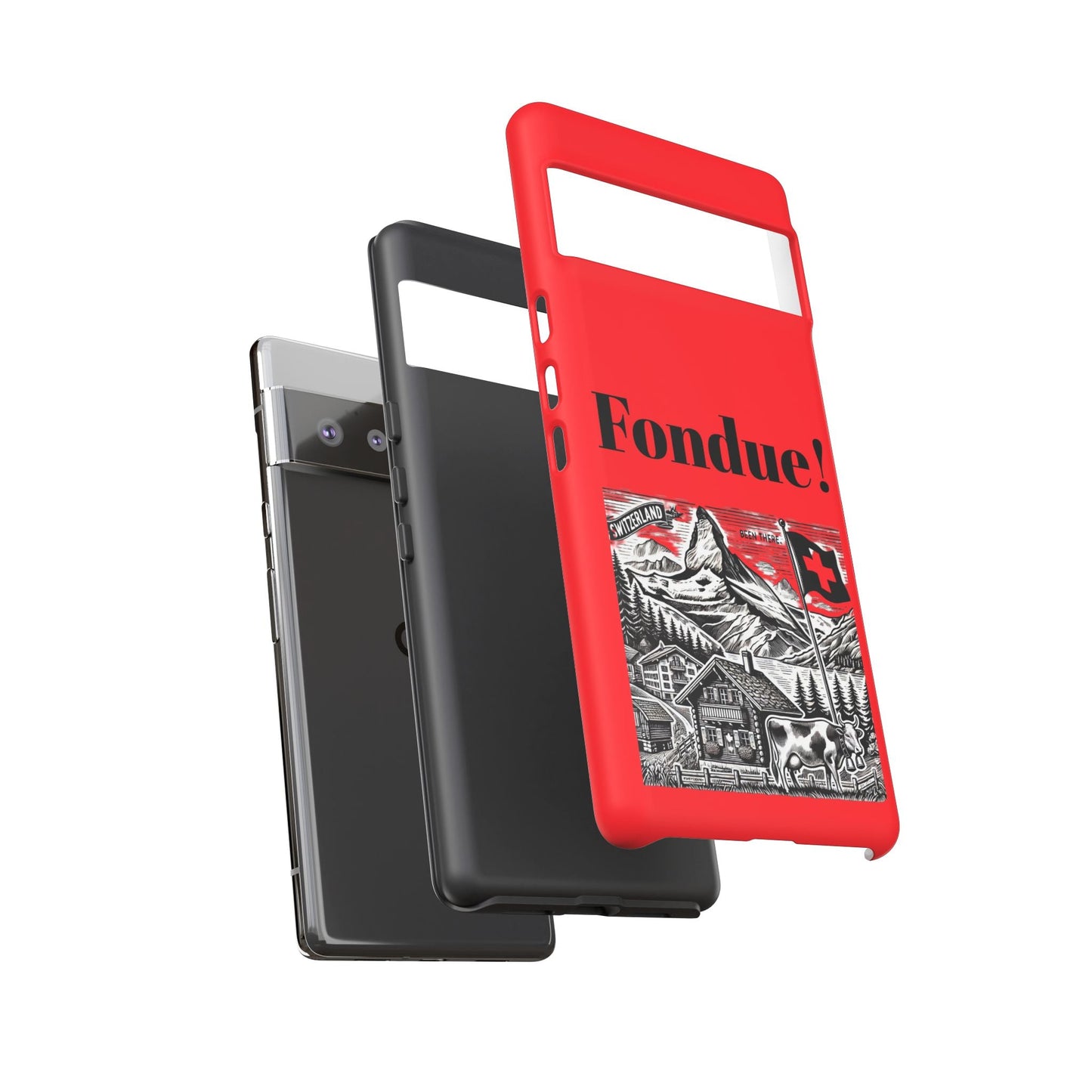 Switzerland - Fondue Phone Case - Tough & Stylish Protective Cover - BELMA