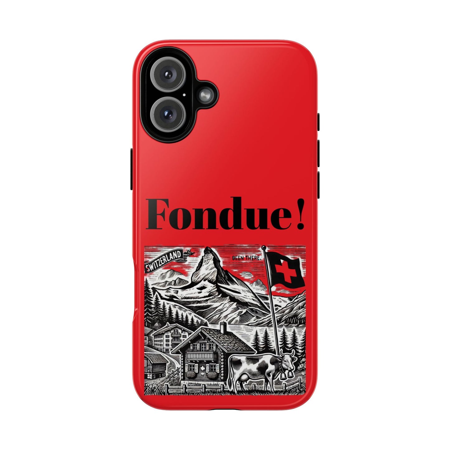Switzerland - Fondue Phone Case - Tough & Stylish Protective Cover - BELMA