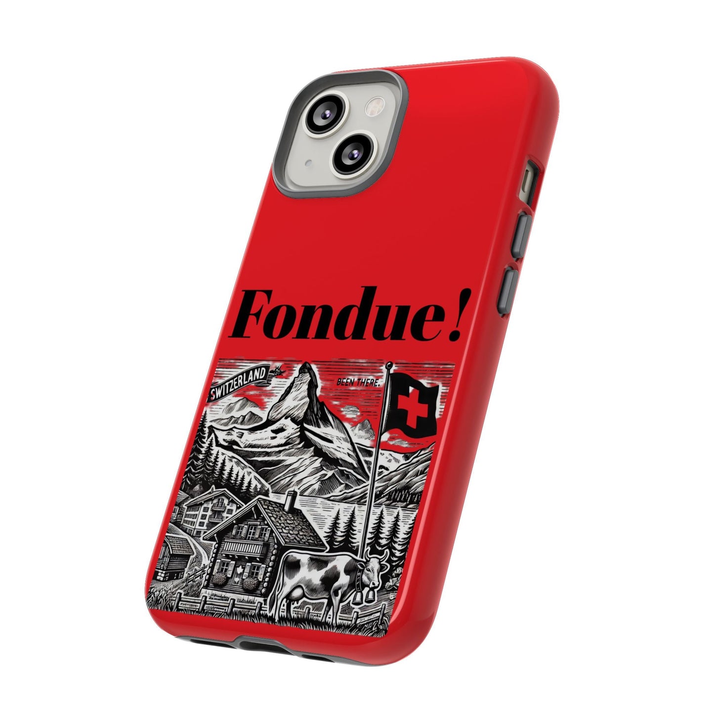 Switzerland - Fondue Phone Case - Tough & Stylish Protective Cover - BELMA