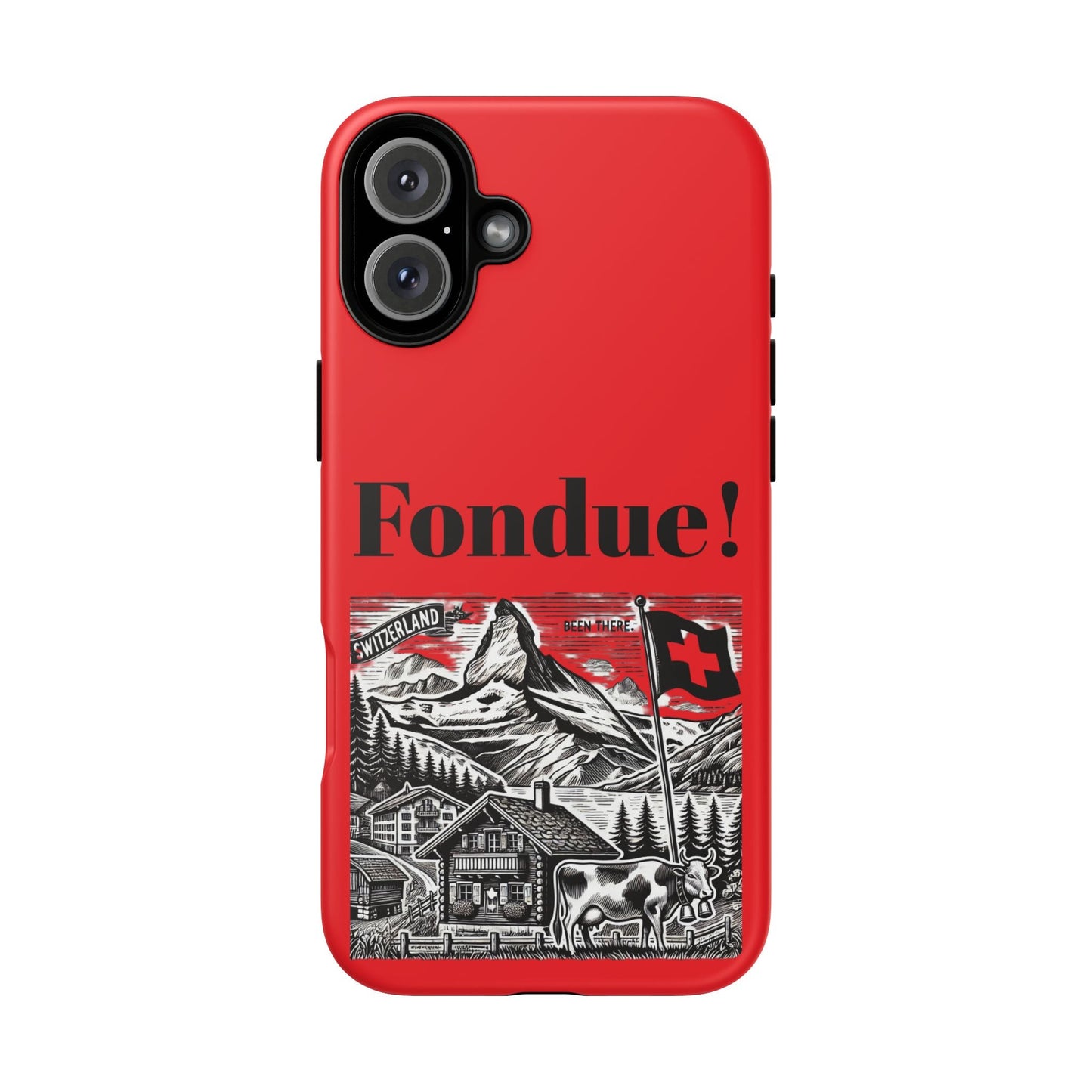Switzerland - Fondue Phone Case - Tough & Stylish Protective Cover - BELMA