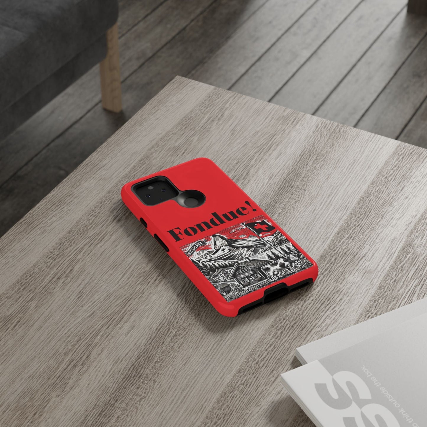 Switzerland - Fondue Phone Case - Tough & Stylish Protective Cover - BELMA