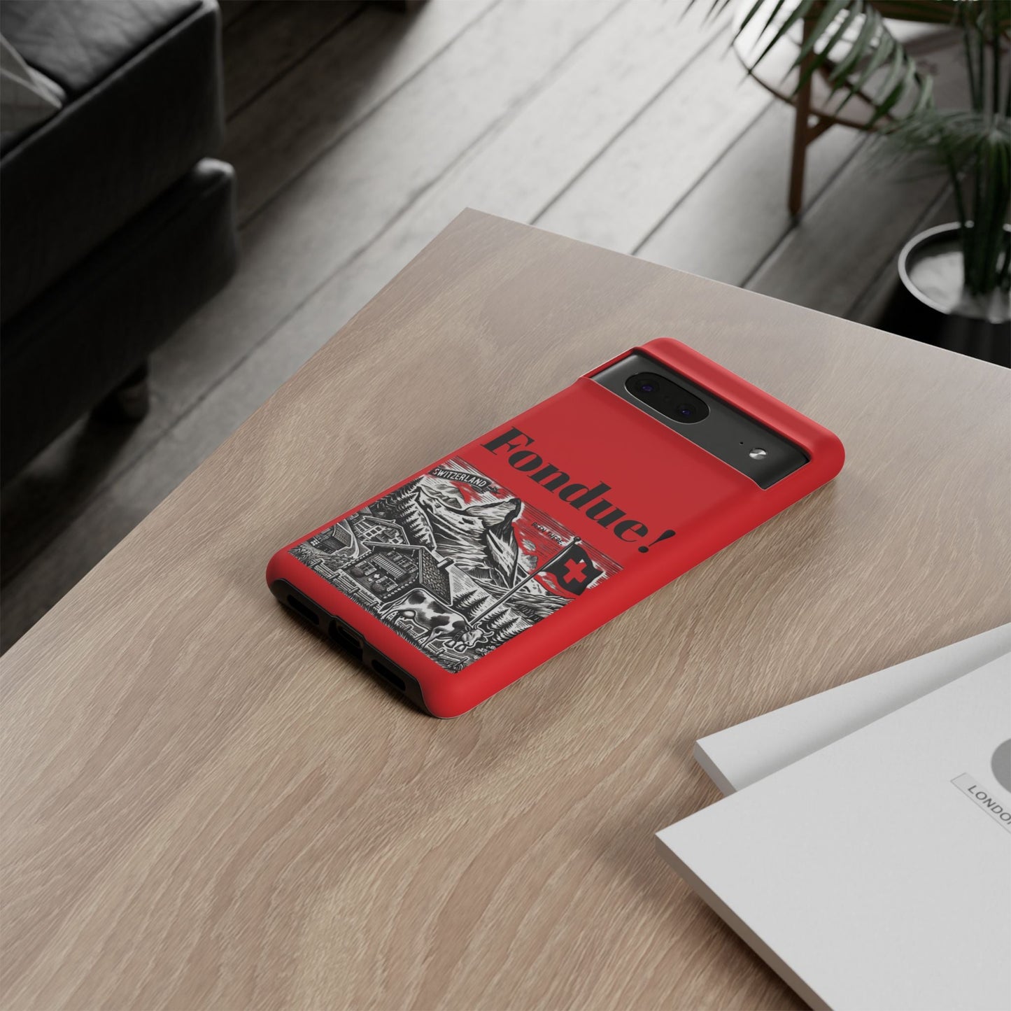 Switzerland - Fondue Phone Case - Tough & Stylish Protective Cover - BELMA