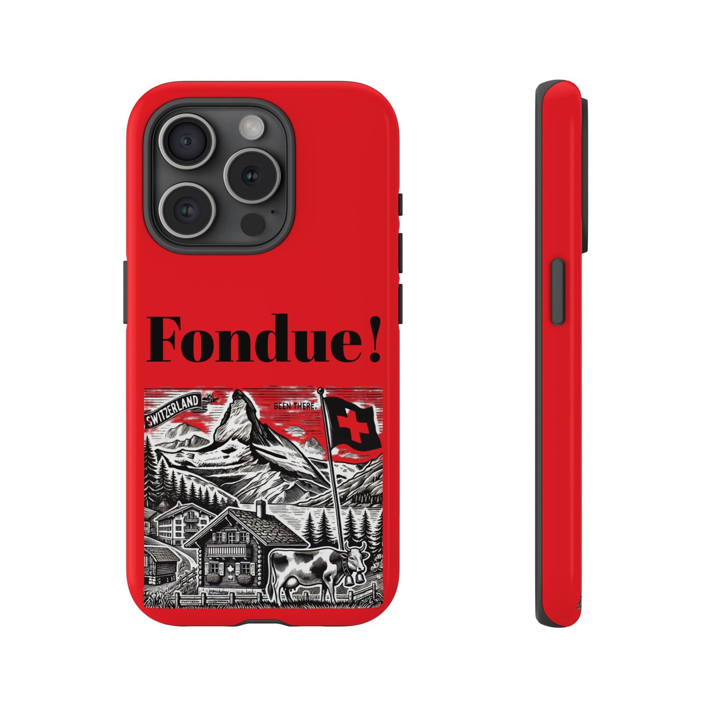 Switzerland - Fondue Phone Case - Tough & Stylish Protective Cover - BELMA