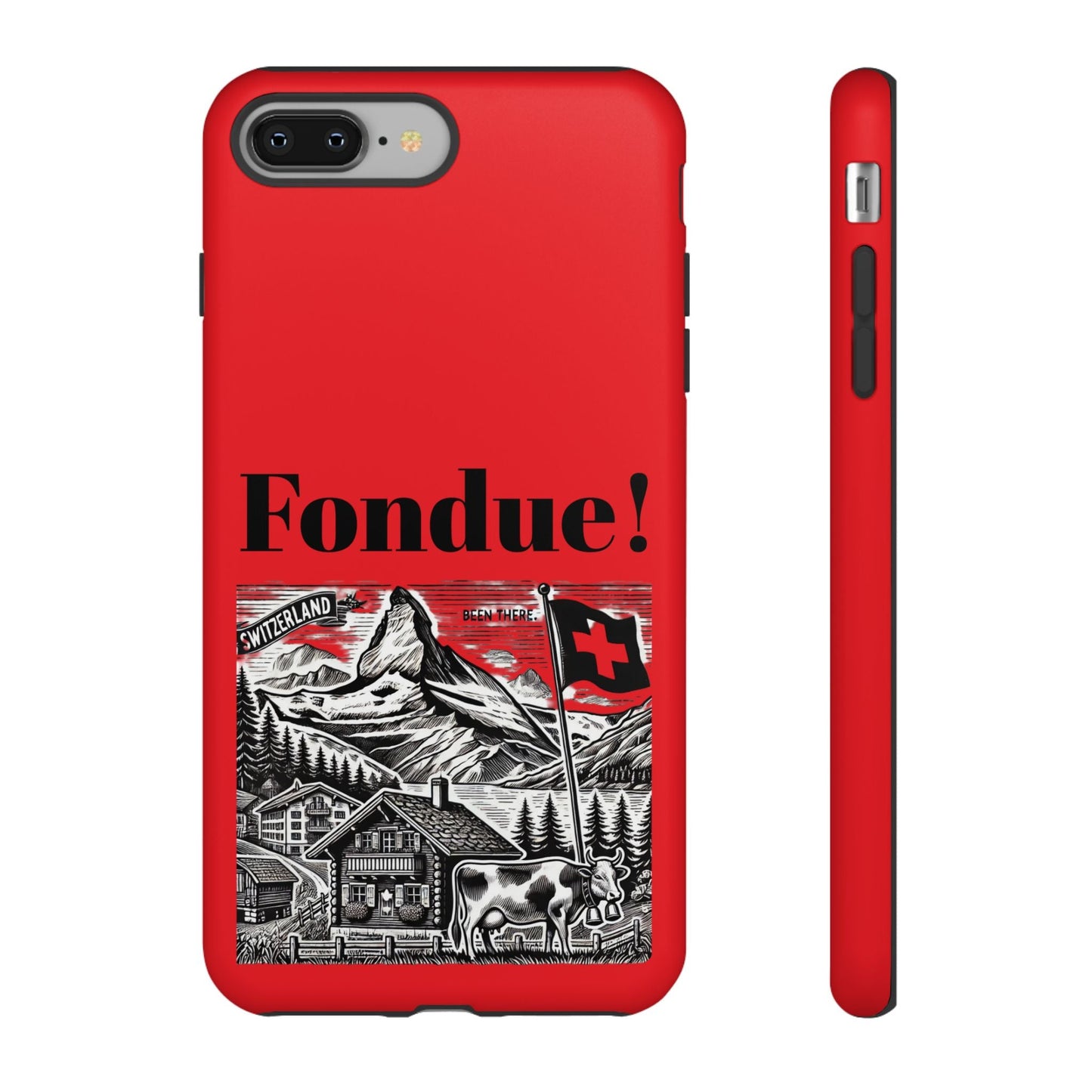 Switzerland - Fondue Phone Case - Tough & Stylish Protective Cover - BELMA