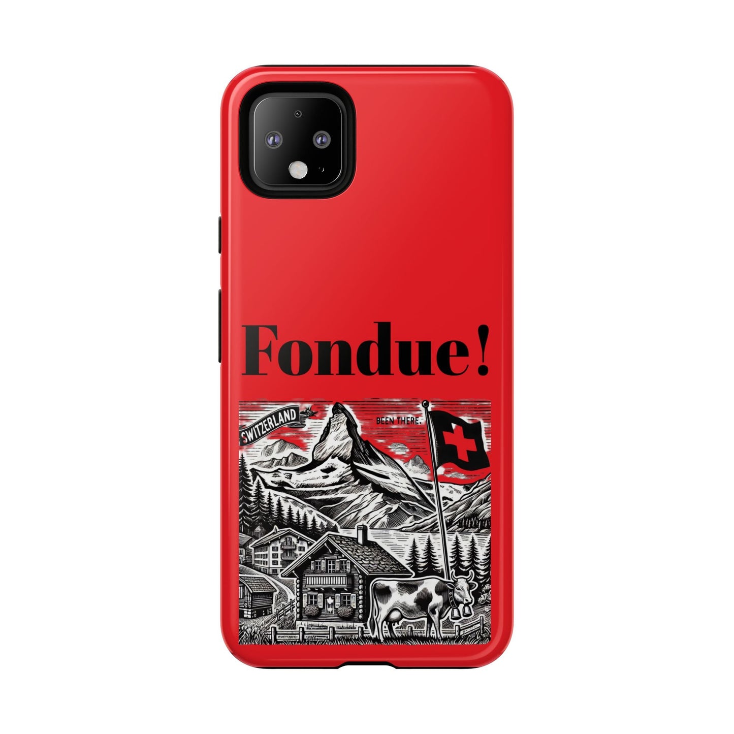 Switzerland - Fondue Phone Case - Tough & Stylish Protective Cover - BELMA