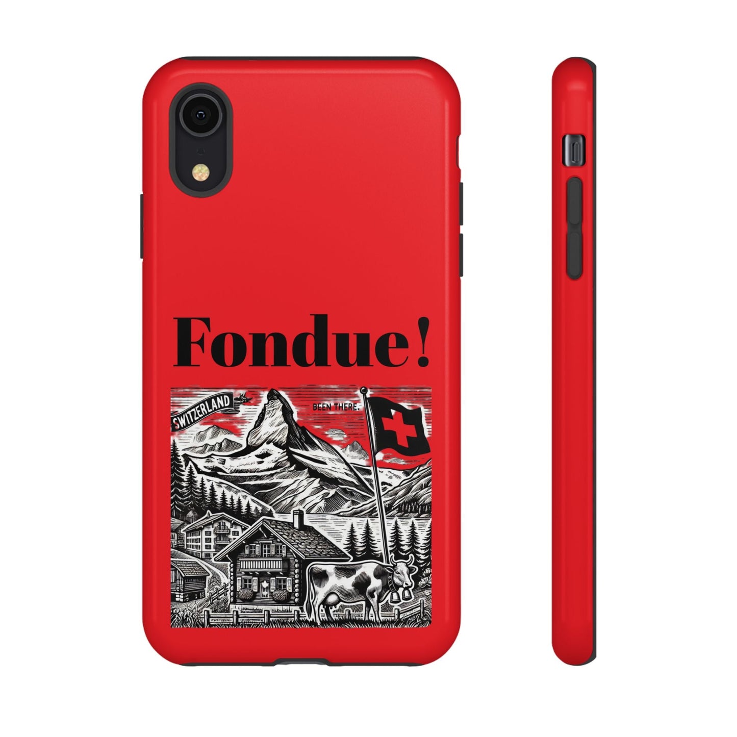 Switzerland - Fondue Phone Case - Tough & Stylish Protective Cover - BELMA