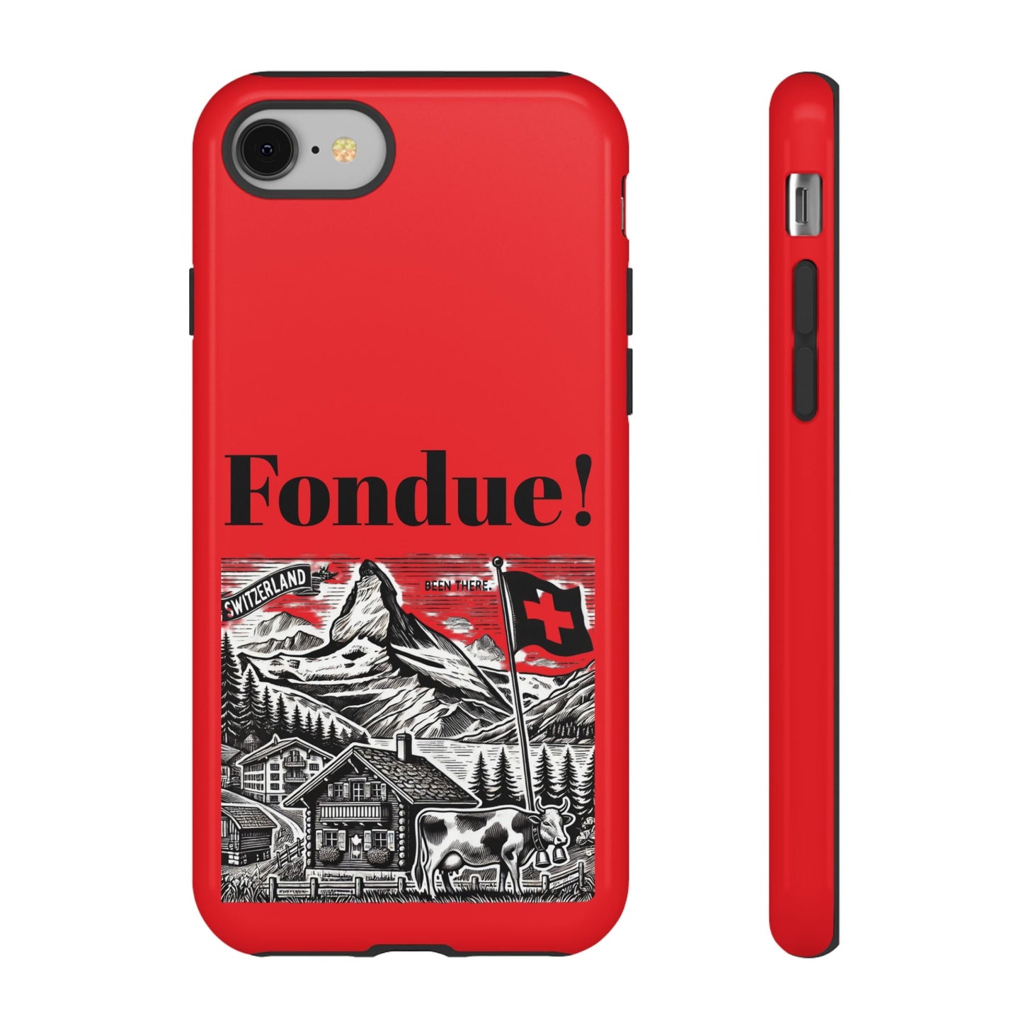 Switzerland - Fondue Phone Case - Tough & Stylish Protective Cover - BELMA