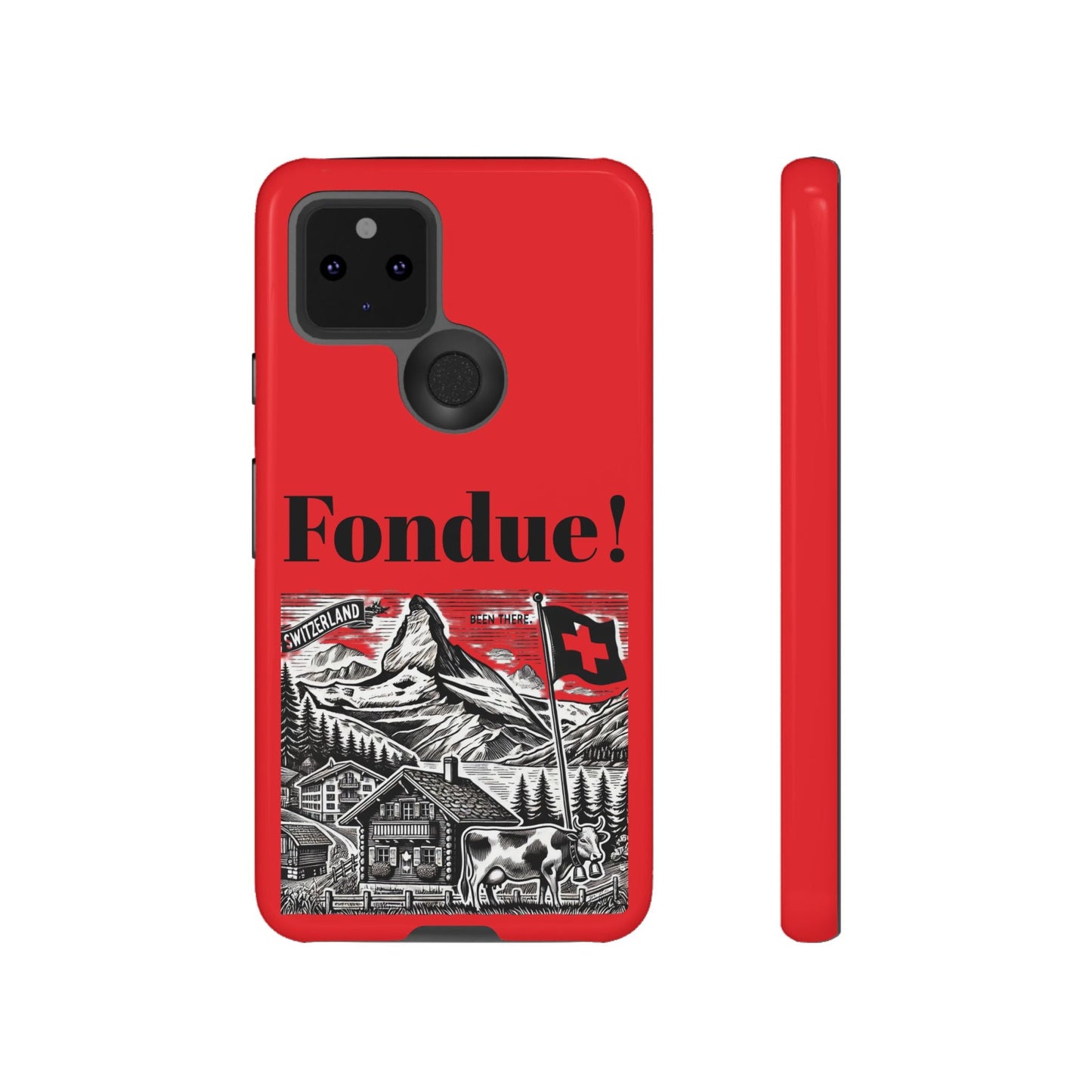 Switzerland - Fondue Phone Case - Tough & Stylish Protective Cover - BELMA