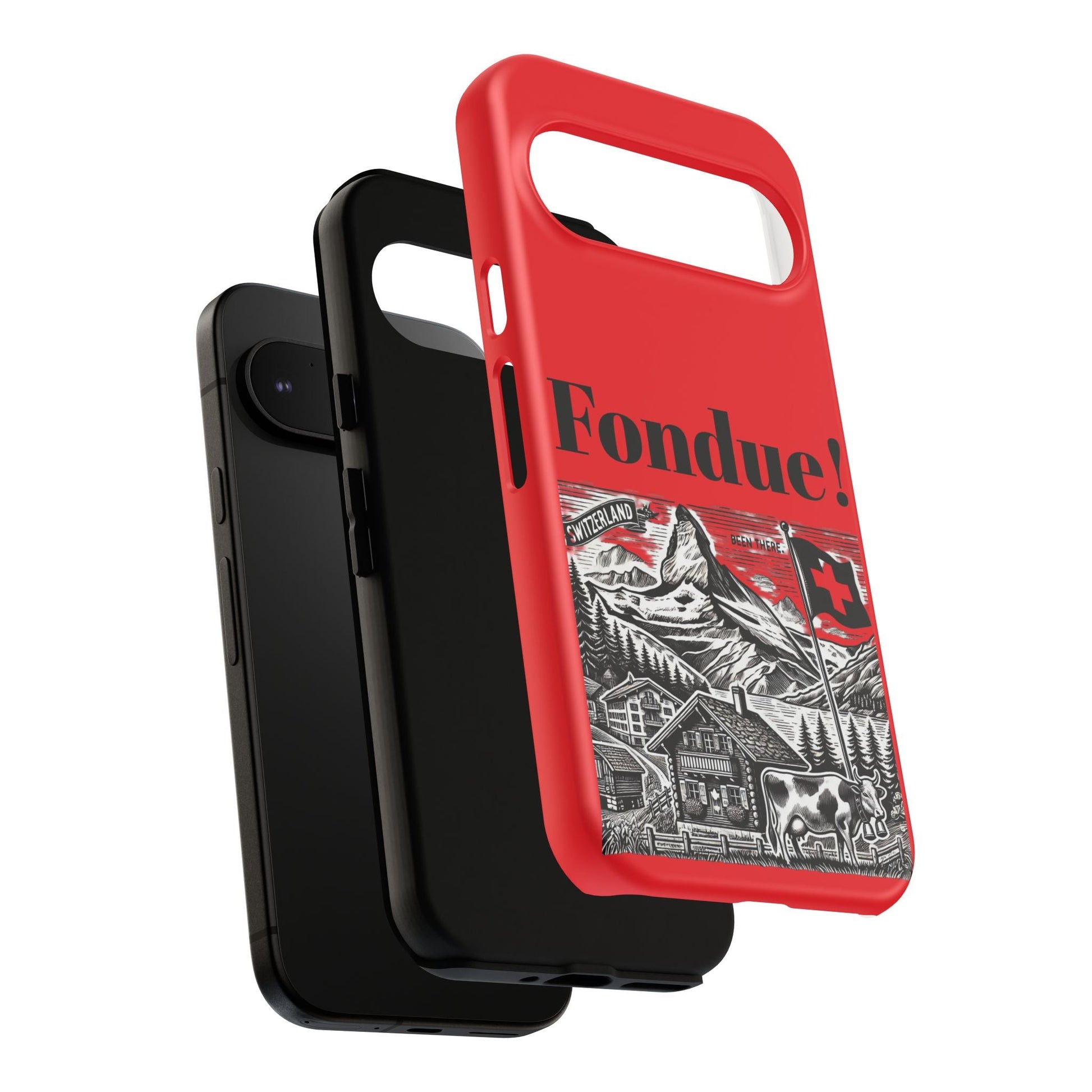 Switzerland - Fondue Phone Case - Tough & Stylish Protective Cover - BELMA