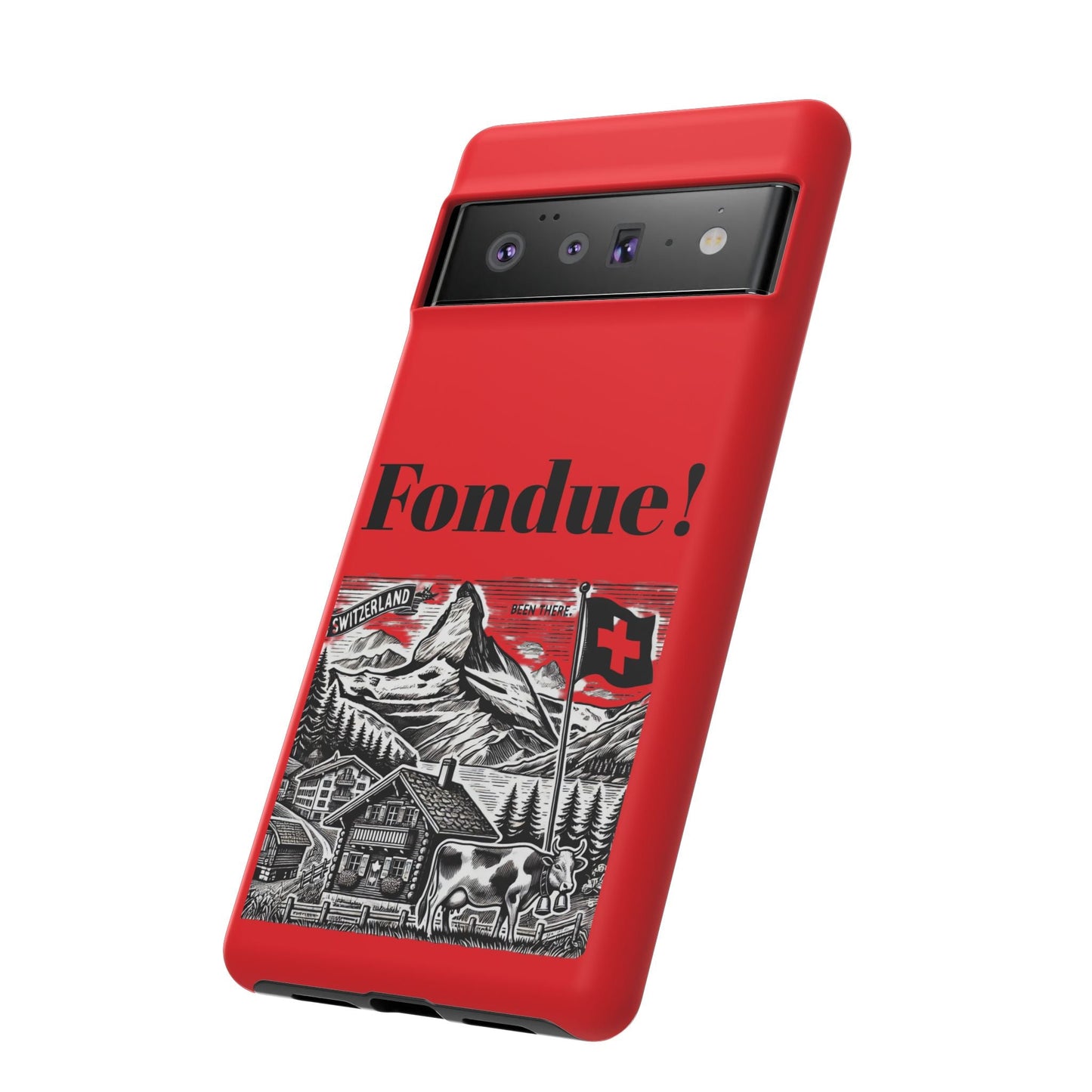 Switzerland - Fondue Phone Case - Tough & Stylish Protective Cover - BELMA