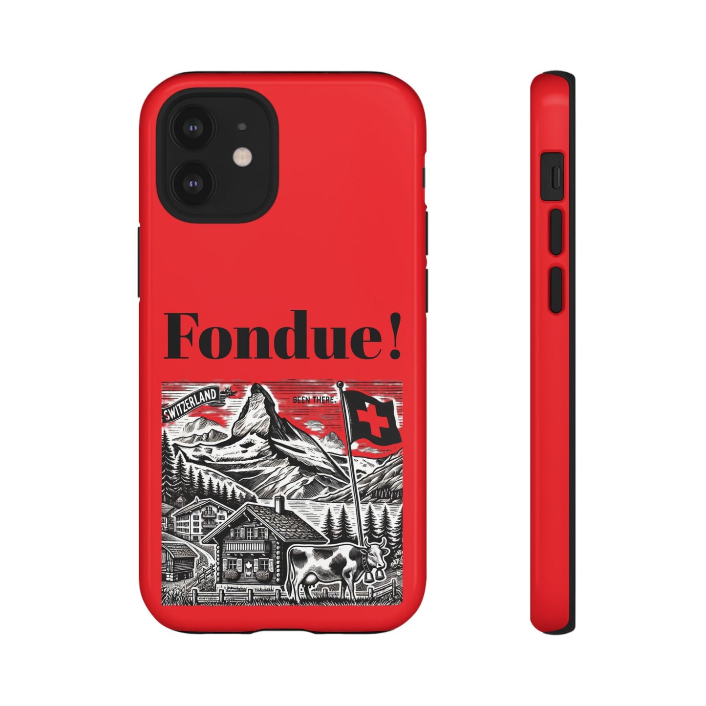 Switzerland - Fondue Phone Case - Tough & Stylish Protective Cover - BELMA
