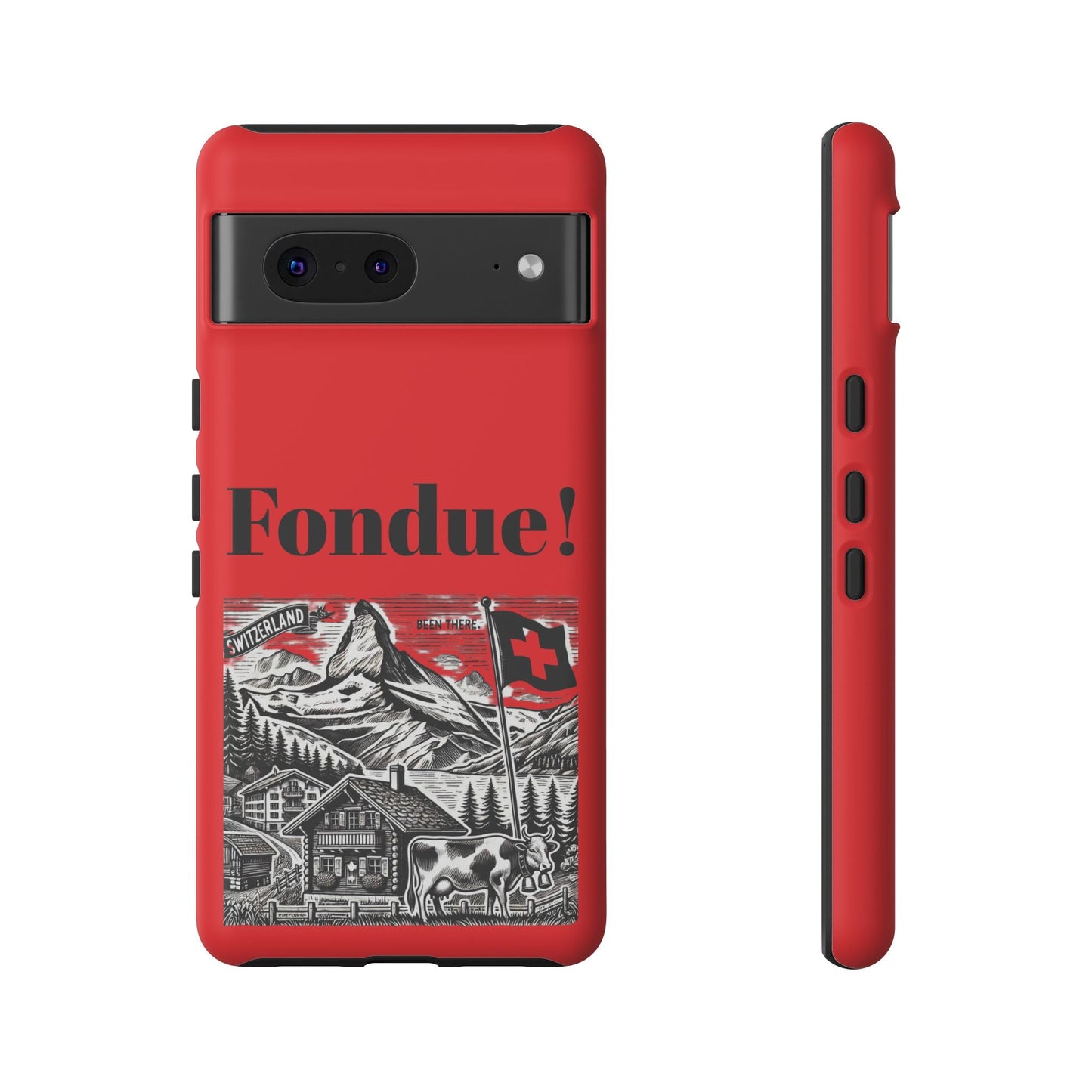 Switzerland - Fondue Phone Case - Tough & Stylish Protective Cover - BELMA