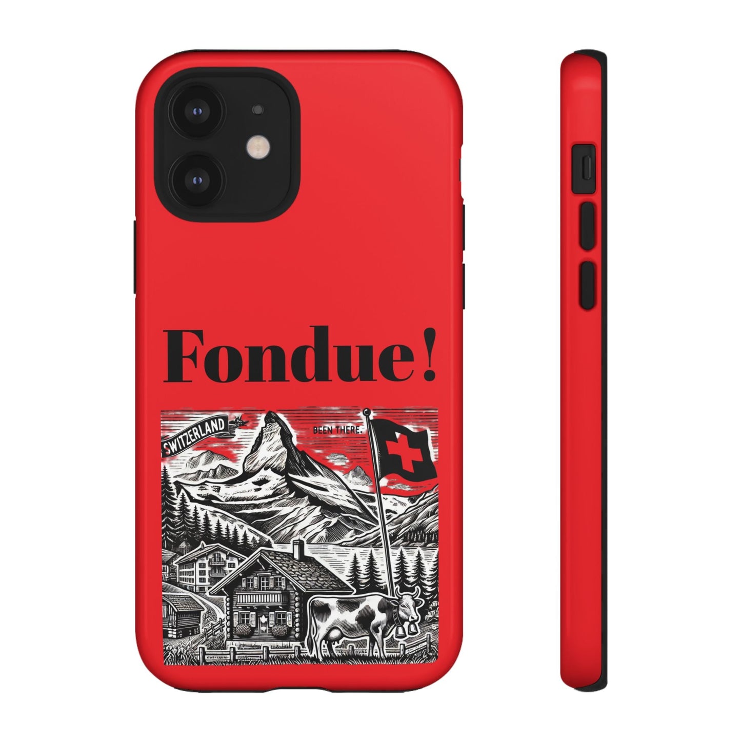 Switzerland - Fondue Phone Case - Tough & Stylish Protective Cover - BELMA