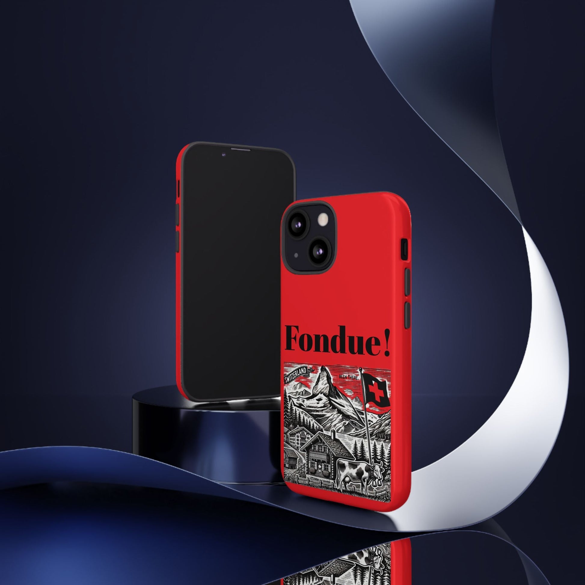 Switzerland - Fondue Phone Case - Tough & Stylish Protective Cover - BELMA