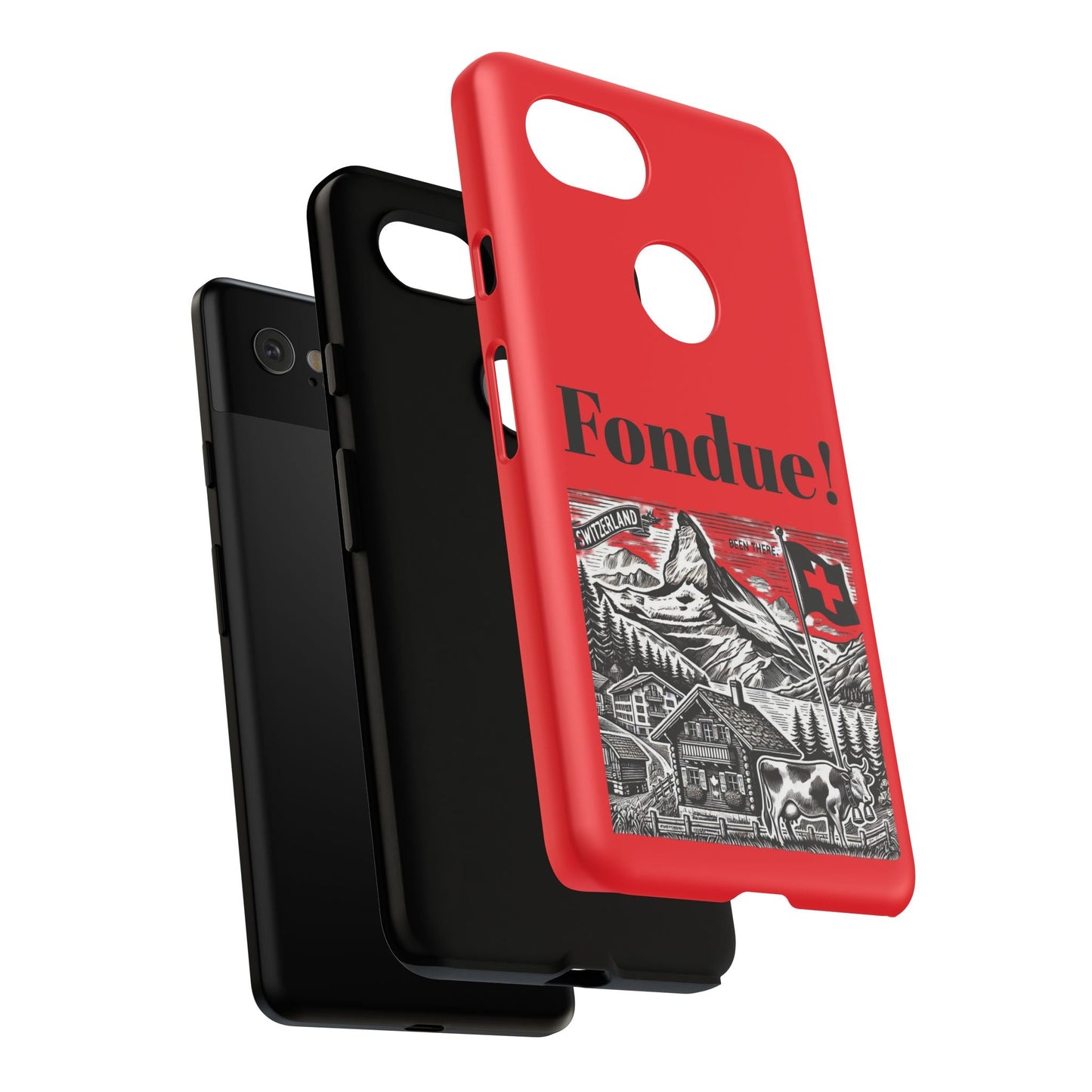 Switzerland - Fondue Phone Case - Tough & Stylish Protective Cover - BELMA